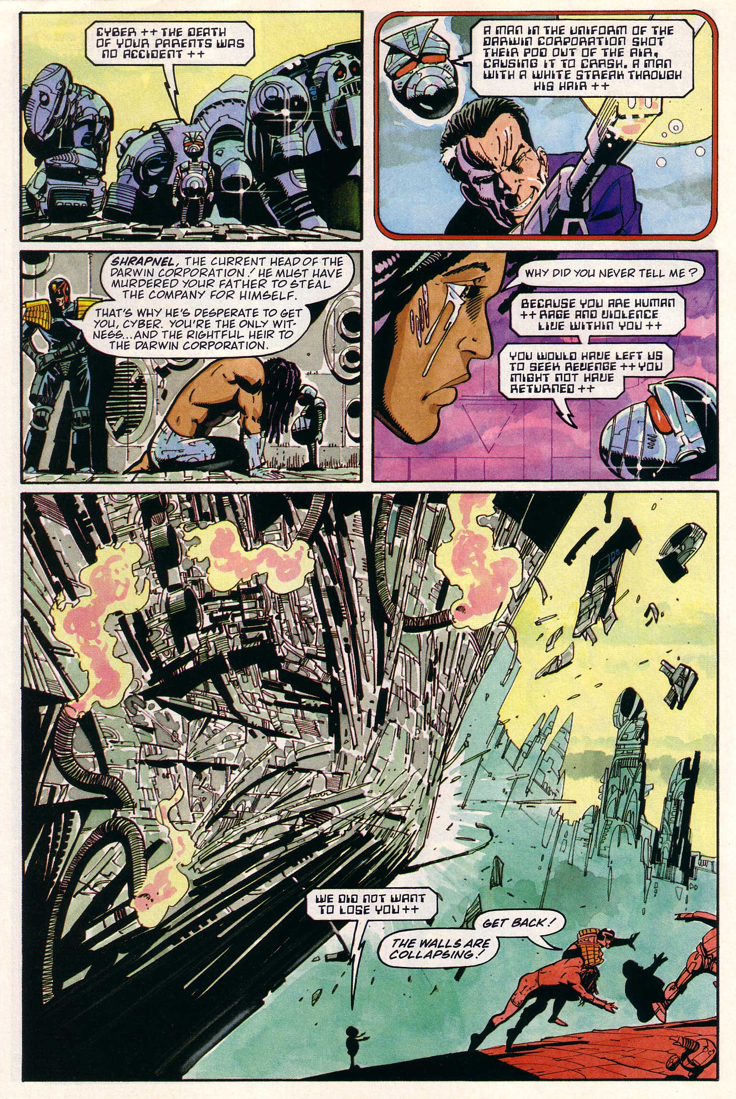 Read online Judge Dredd Lawman of the Future comic -  Issue #16 - 20