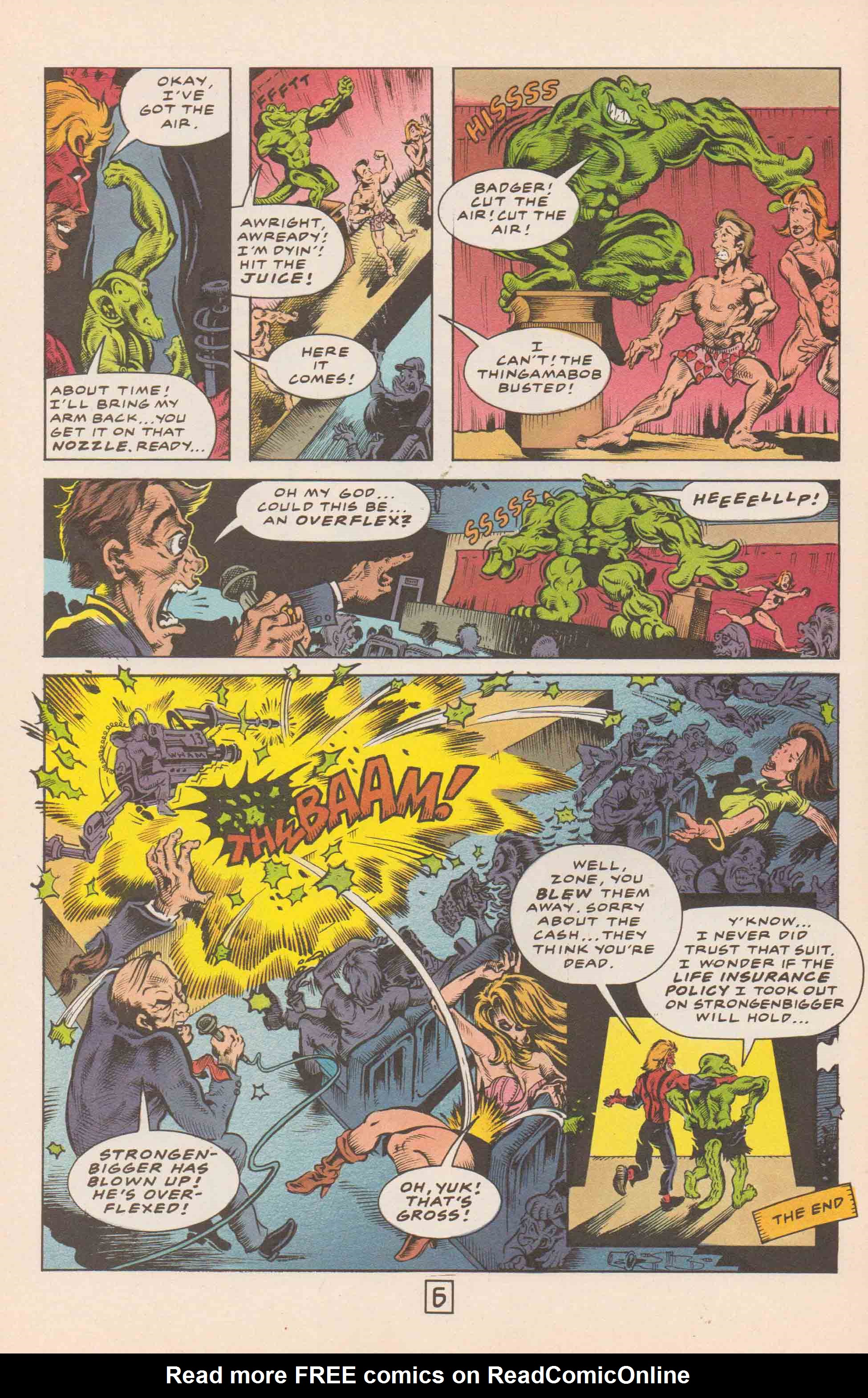 Read online The Badger comic -  Issue #47 - 32