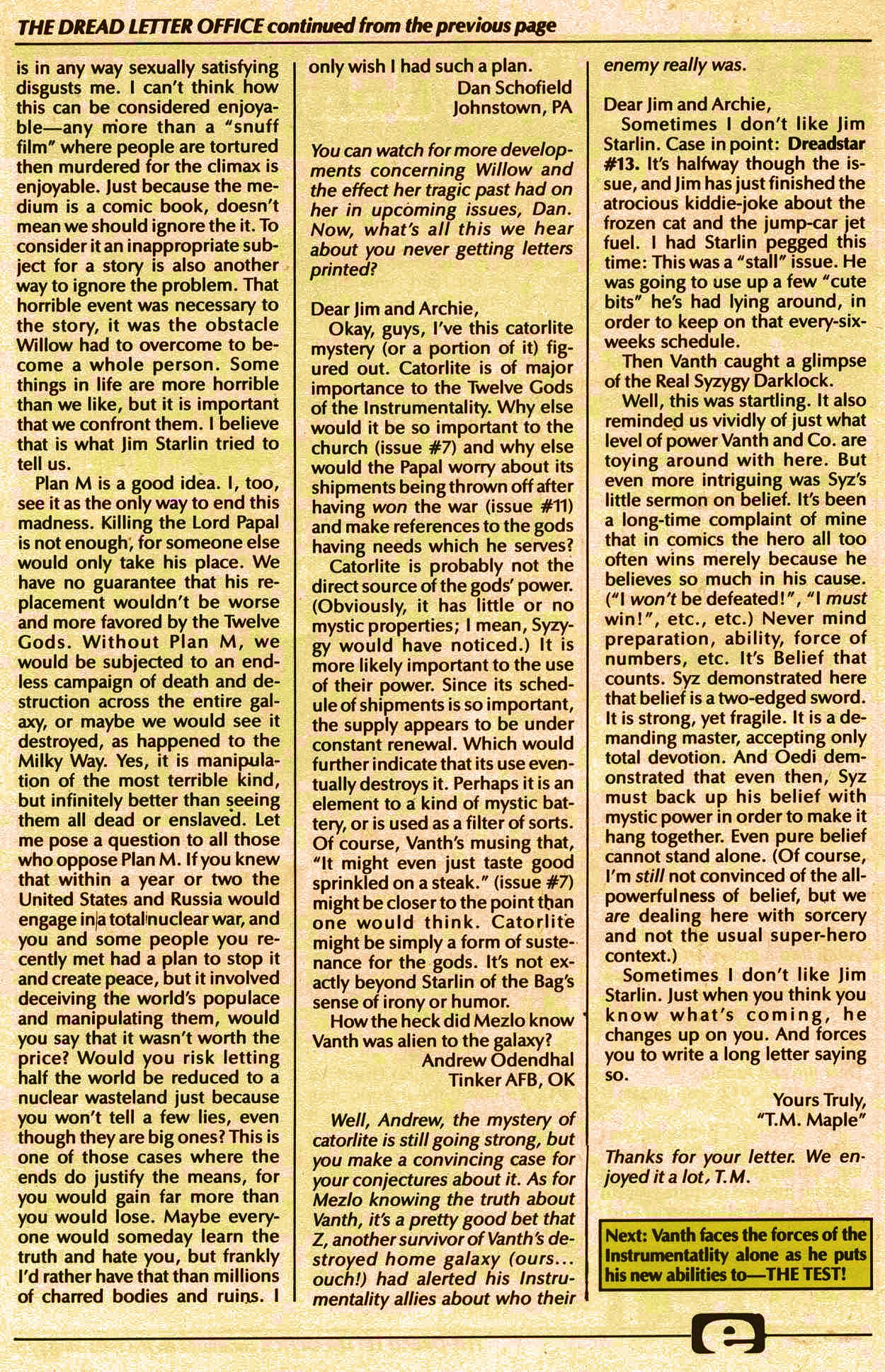 Read online Dreadstar comic -  Issue #15 - 34
