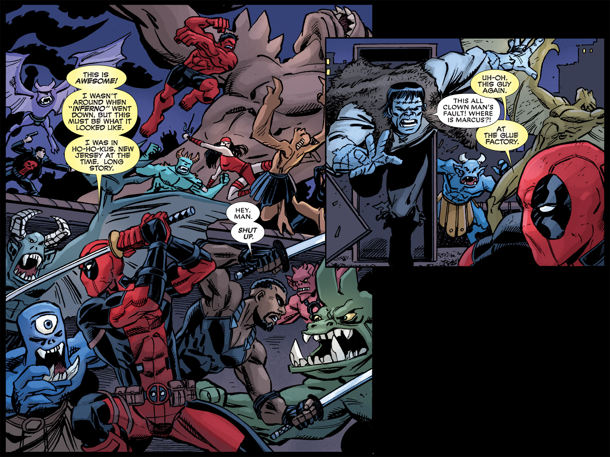 Read online Deadpool: Dracula's Gauntlet comic -  Issue # Part 8 - 26