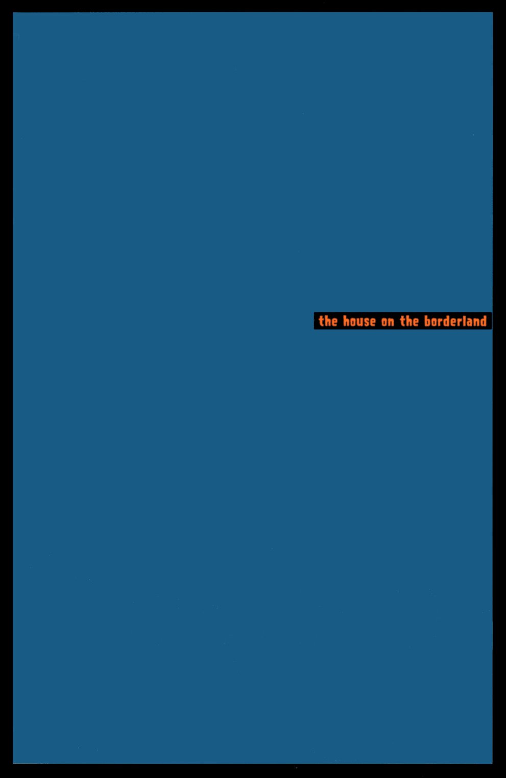 Read online The House on the Borderland comic -  Issue # TPB - 2