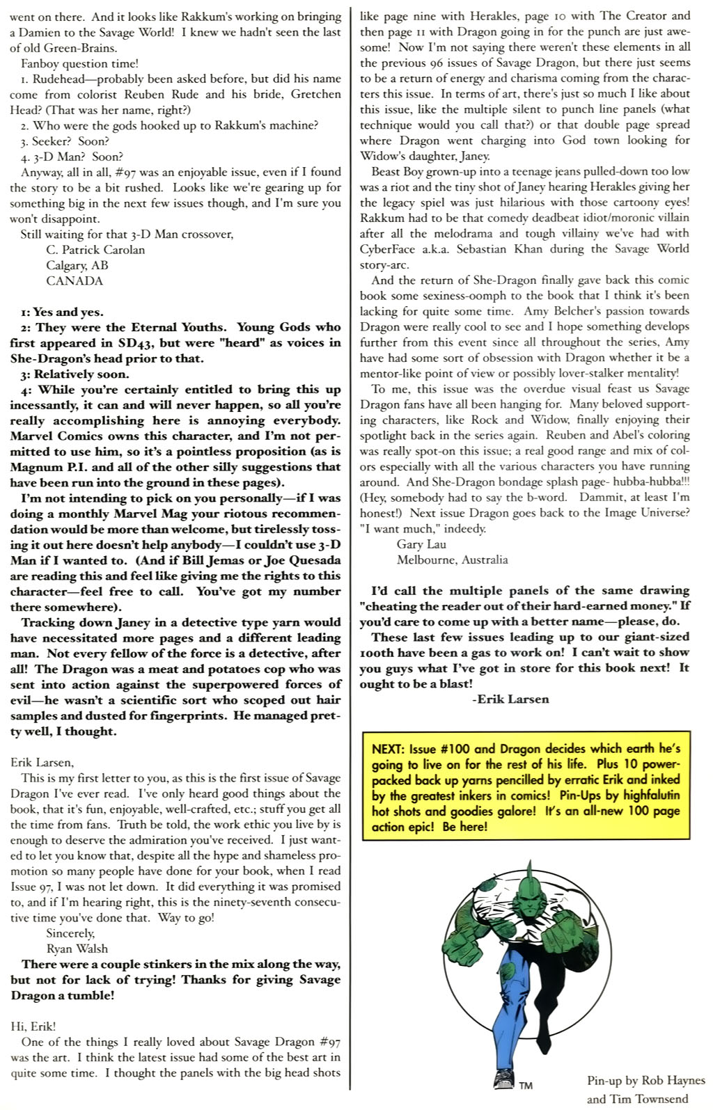 The Savage Dragon (1993) Issue #99 #102 - English 29