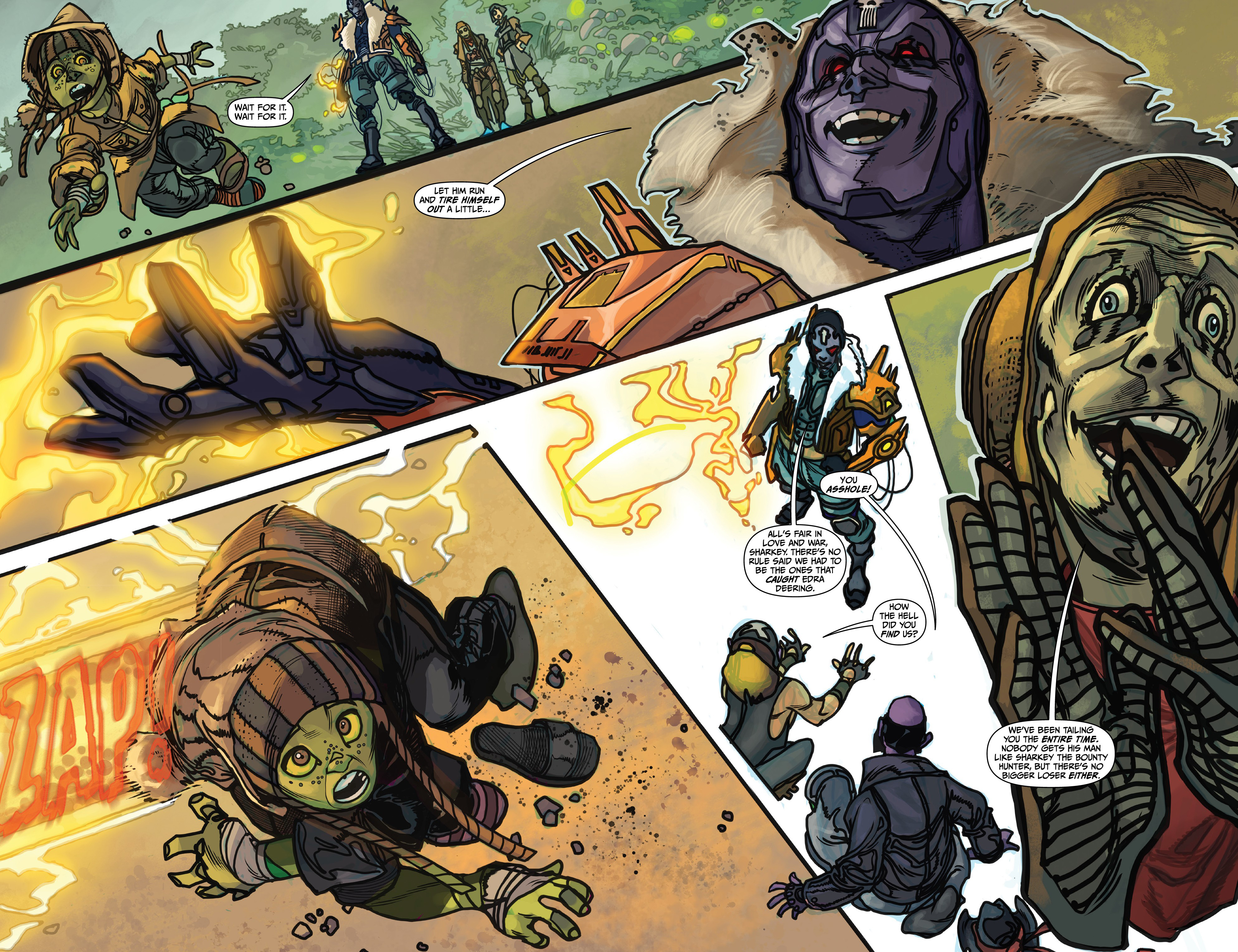 Read online Sharkey the Bounty Hunter comic -  Issue #4 - 13