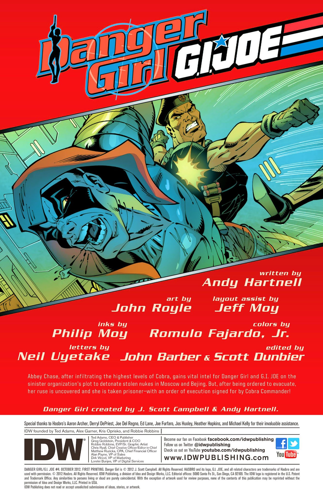 Read online Danger Girl/G.I. Joe comic -  Issue #4 - 3