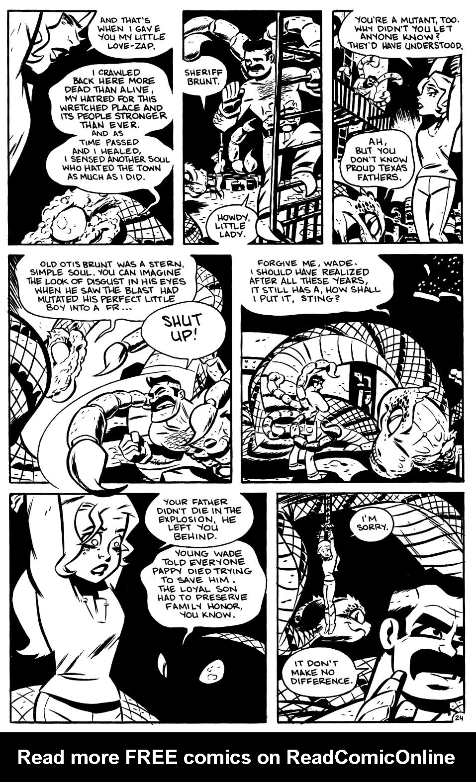 Read online Mutant, Texas: Tales of Sheriff Ida Red comic -  Issue #3 - 26