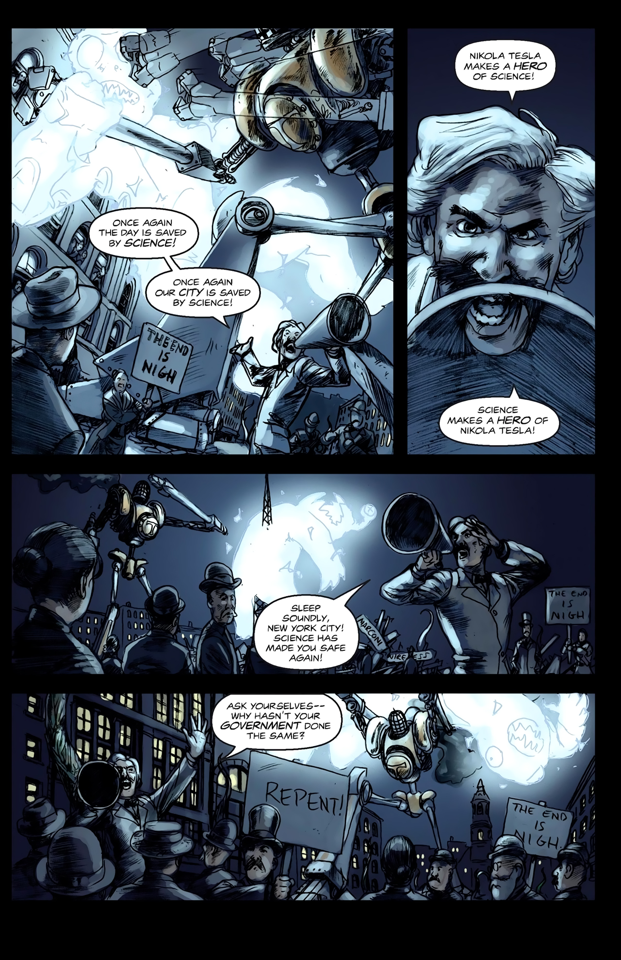 Read online The Five Fists of Science comic -  Issue # TPB - 72