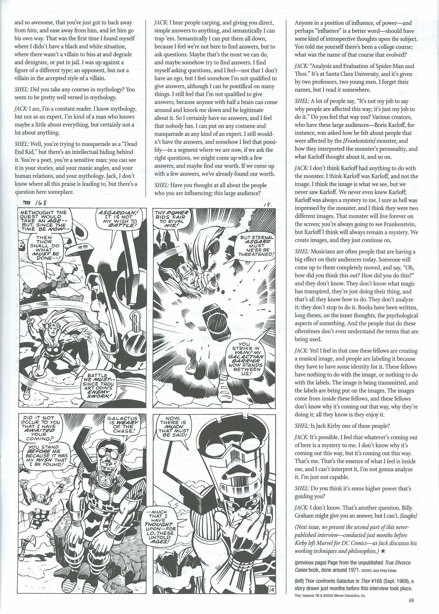 Read online The Jack Kirby Collector comic -  Issue #36 - 71