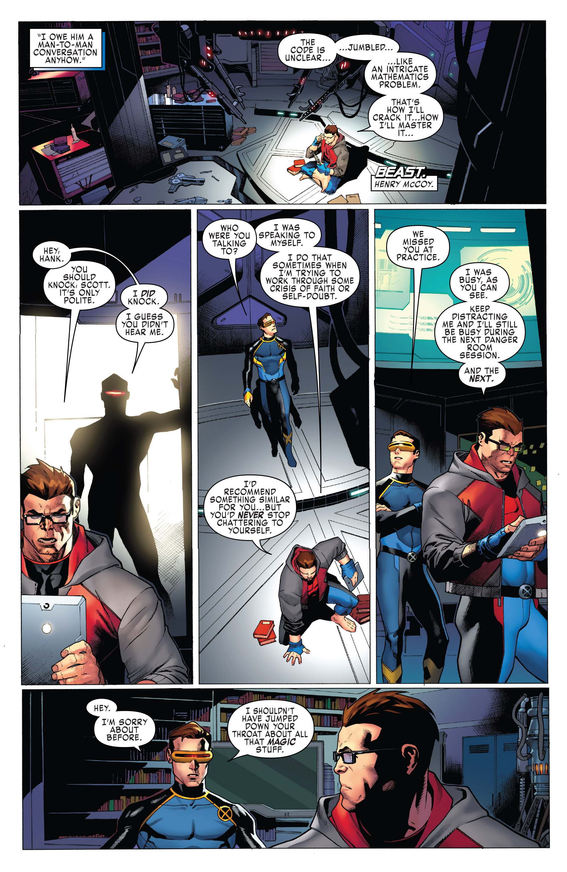 Read online X-Men: Blue comic -  Issue #2 - 10