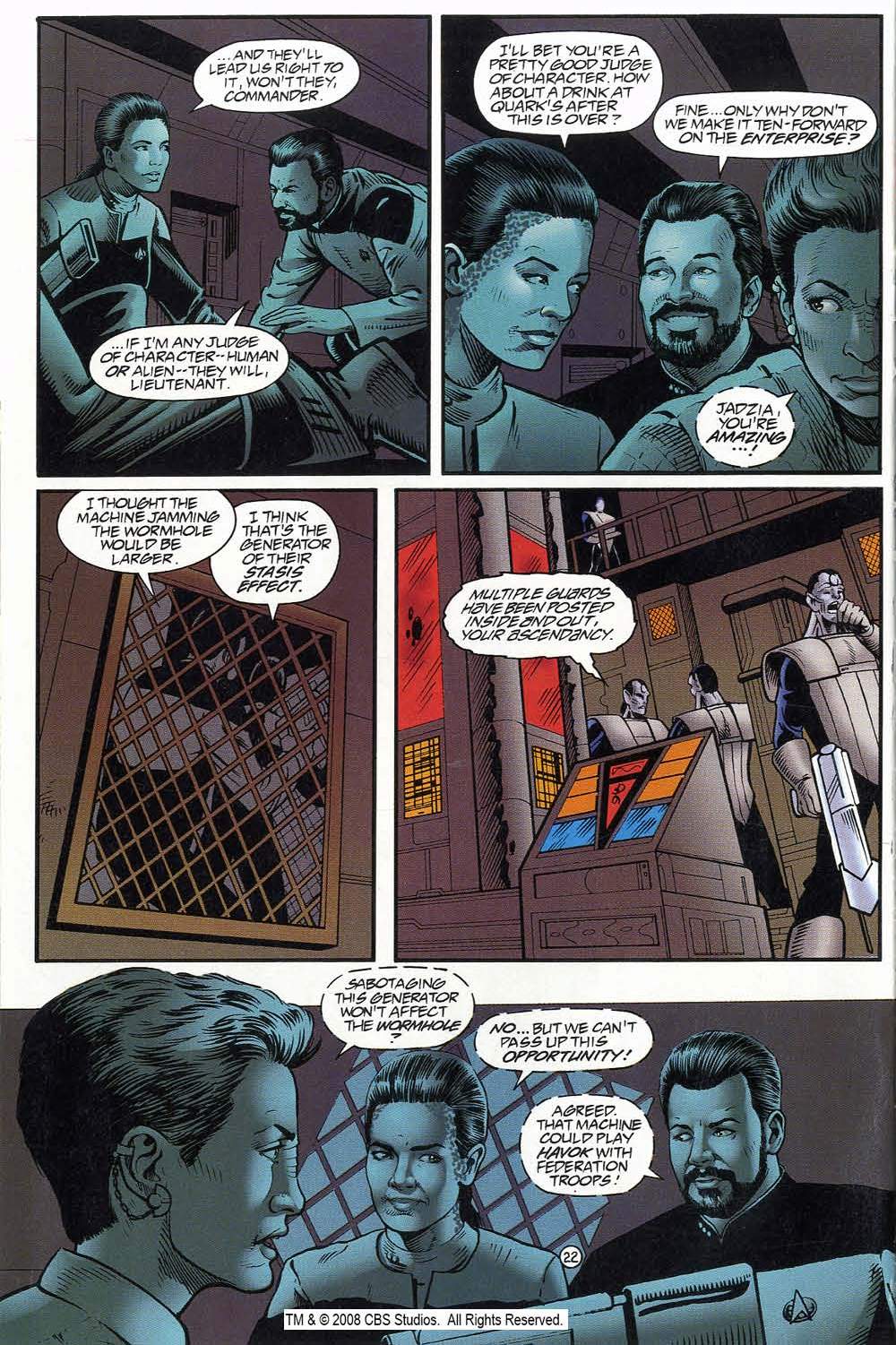 Read online Star Trek: Deep Space Nine/The Next Generation comic -  Issue #2 - 28