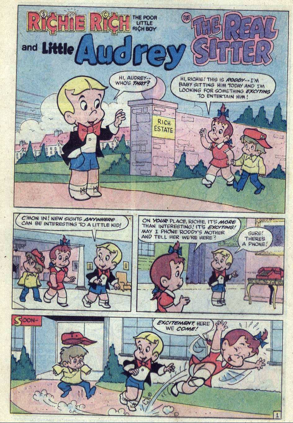 Read online Richie Rich & His Girl Friends comic -  Issue #3 - 12