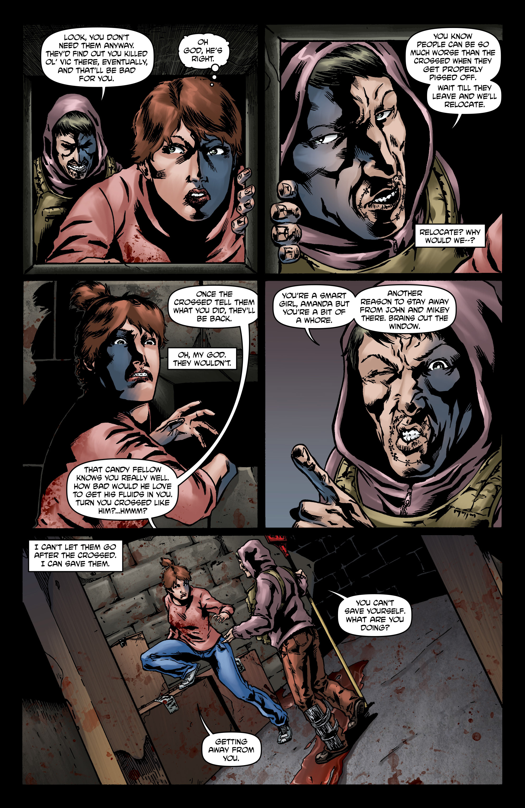 Read online Crossed: Badlands comic -  Issue #35 - 8