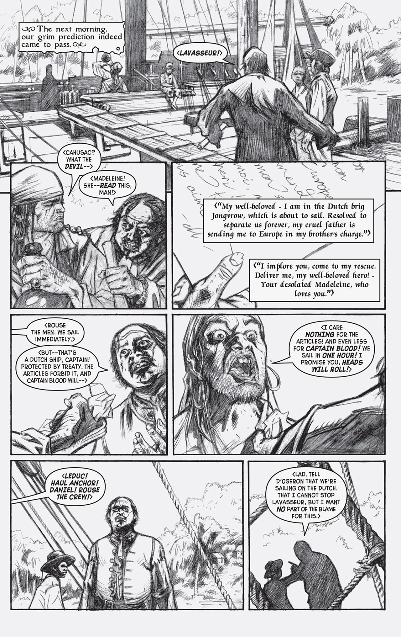 Read online Captain Blood: Odyssey comic -  Issue #2 - 18