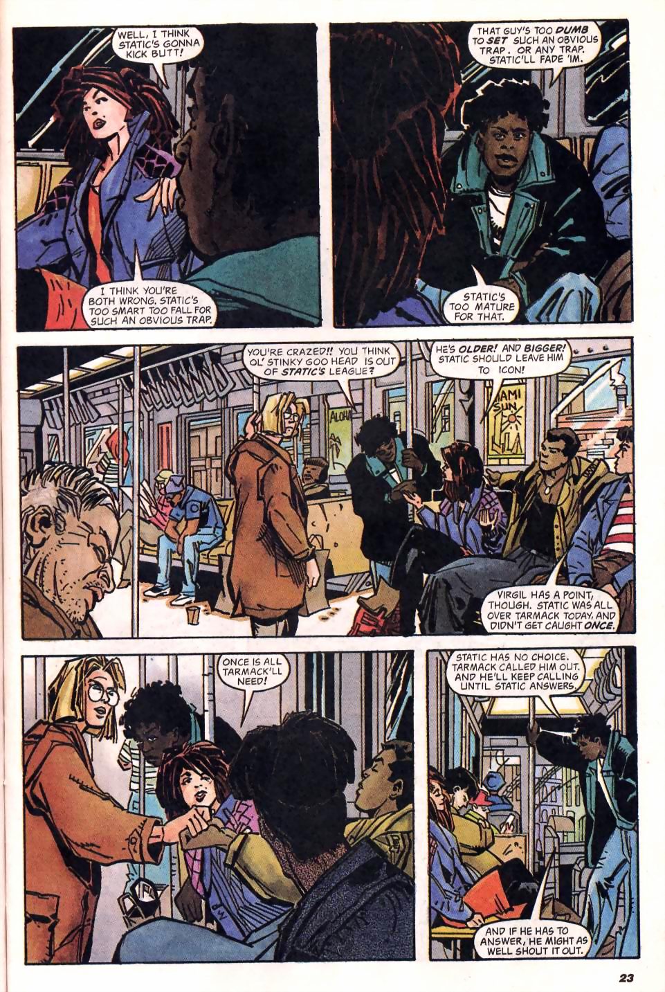 Read online Static comic -  Issue #3 - 17