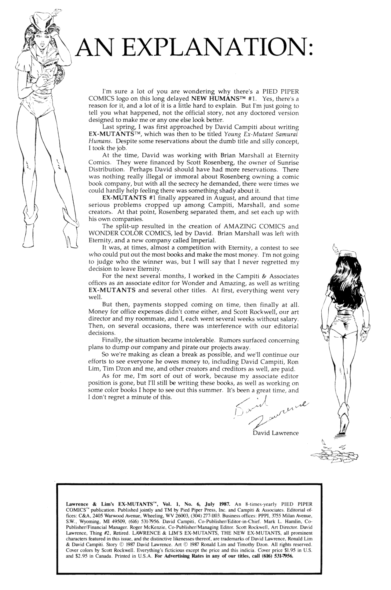 Read online Ex-Mutants (1986) comic -  Issue #6 - 5