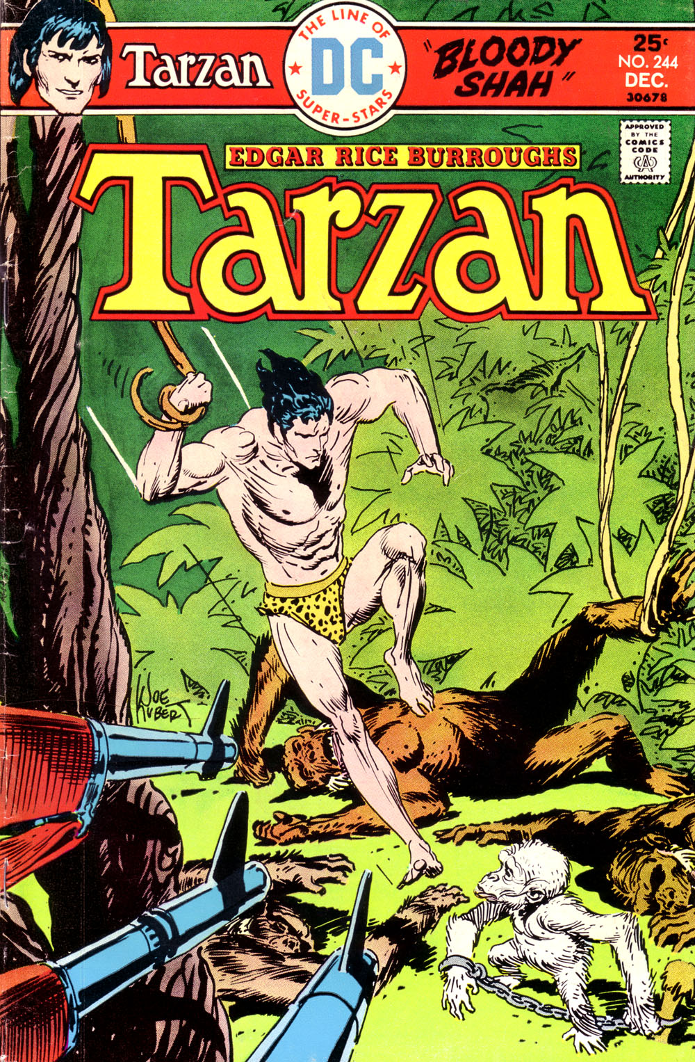 Read online Tarzan (1972) comic -  Issue #244 - 1