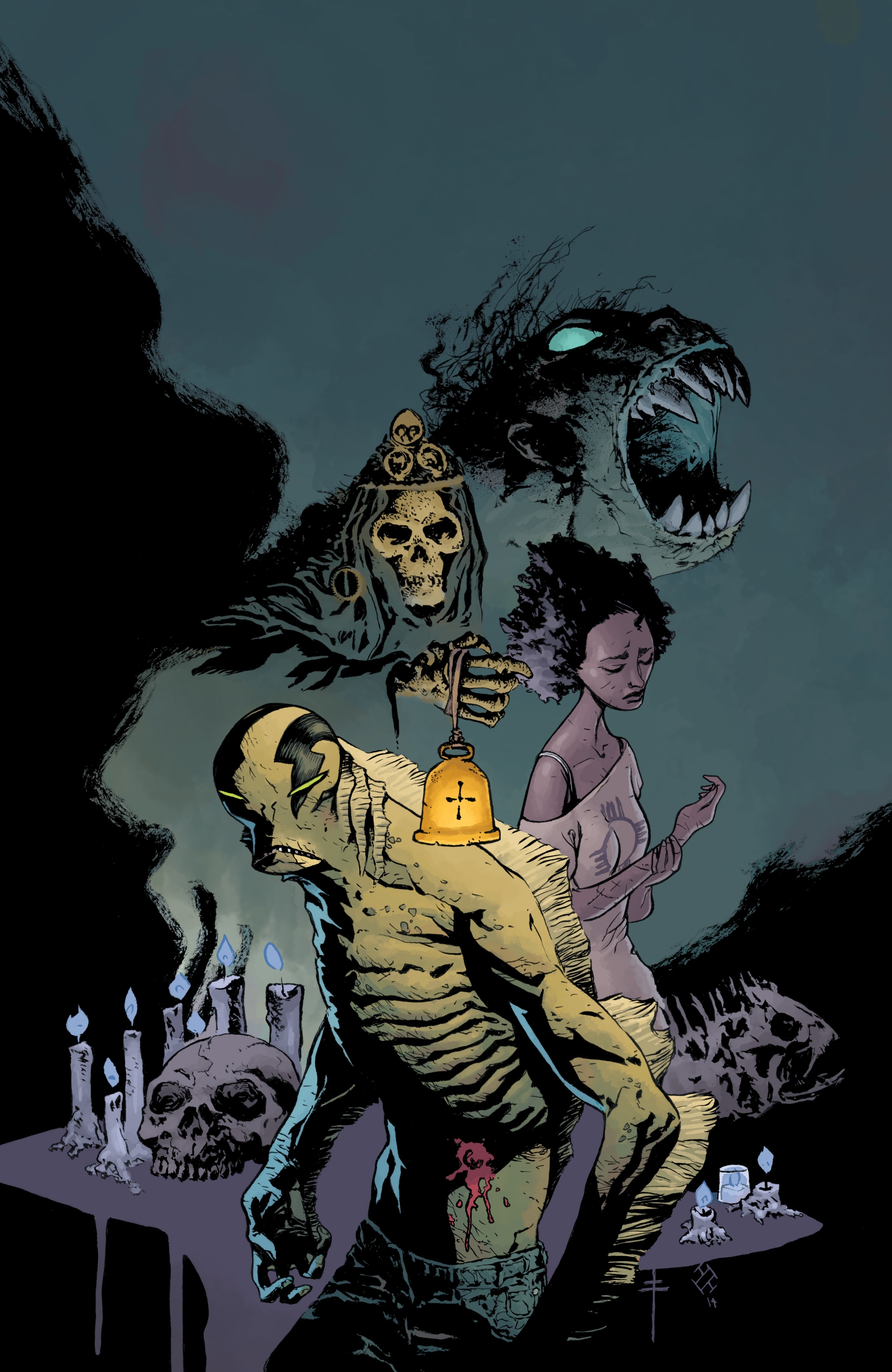 Read online Abe Sapien comic -  Issue # _TPB Dark and Terrible 1 (Part 5) - 34