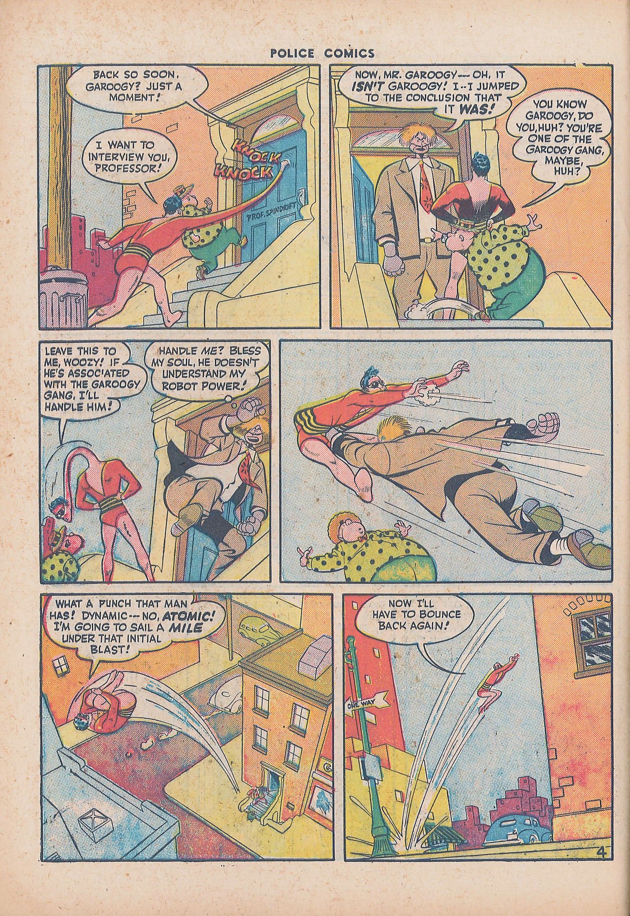 Read online Police Comics comic -  Issue #60 - 6