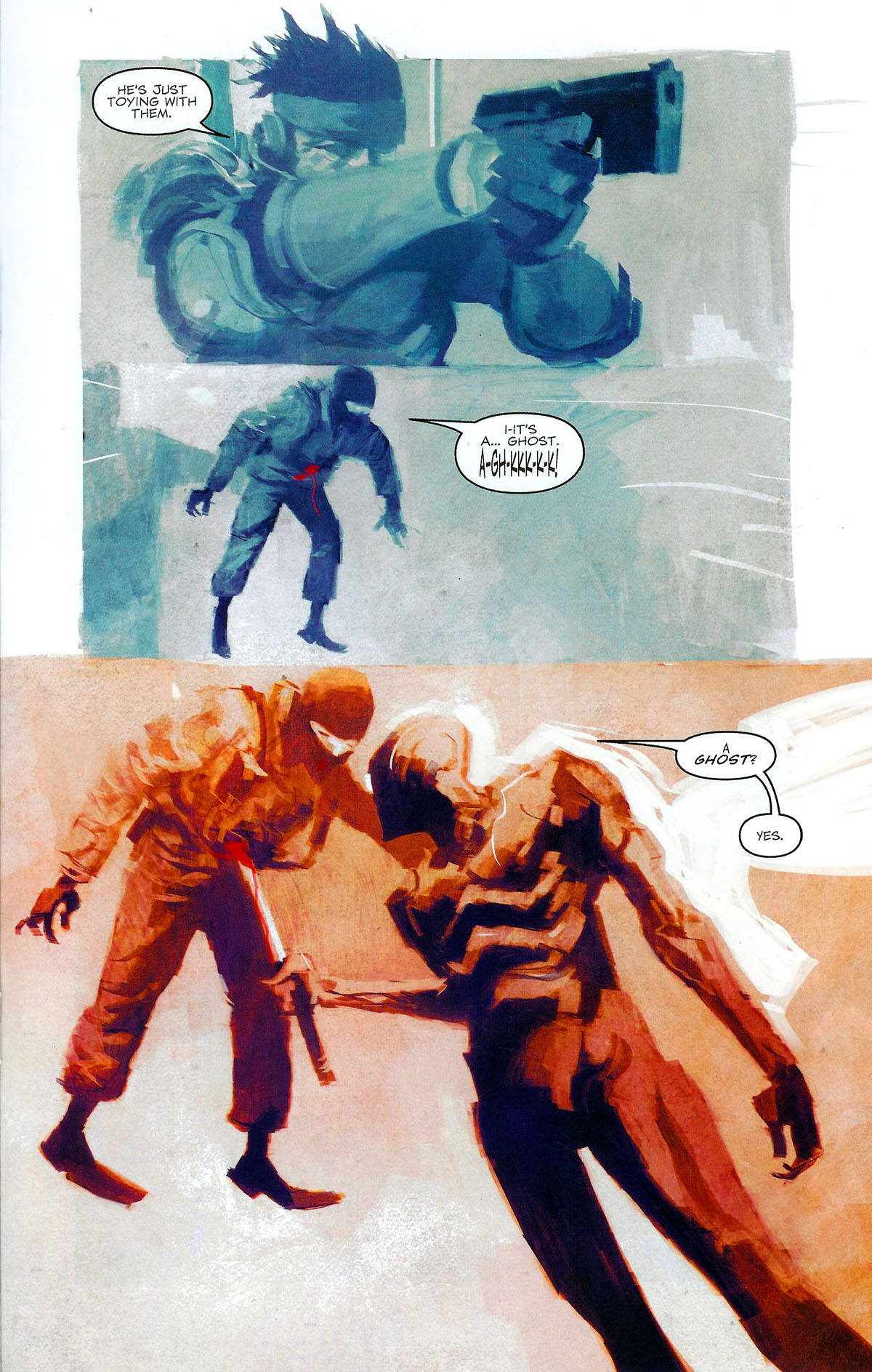 Read online Metal Gear Solid comic -  Issue #5 - 21