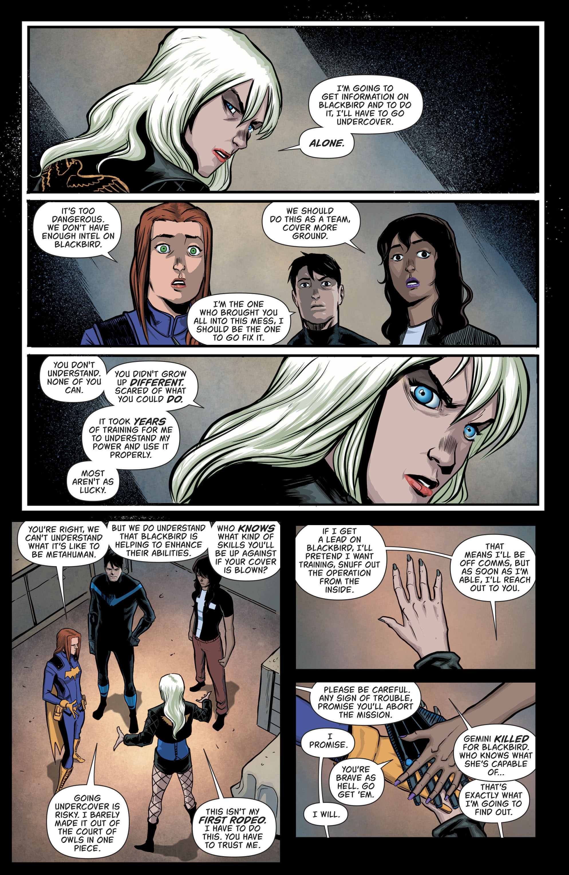 Read online Batgirl and the Birds of Prey comic -  Issue #8 - 19