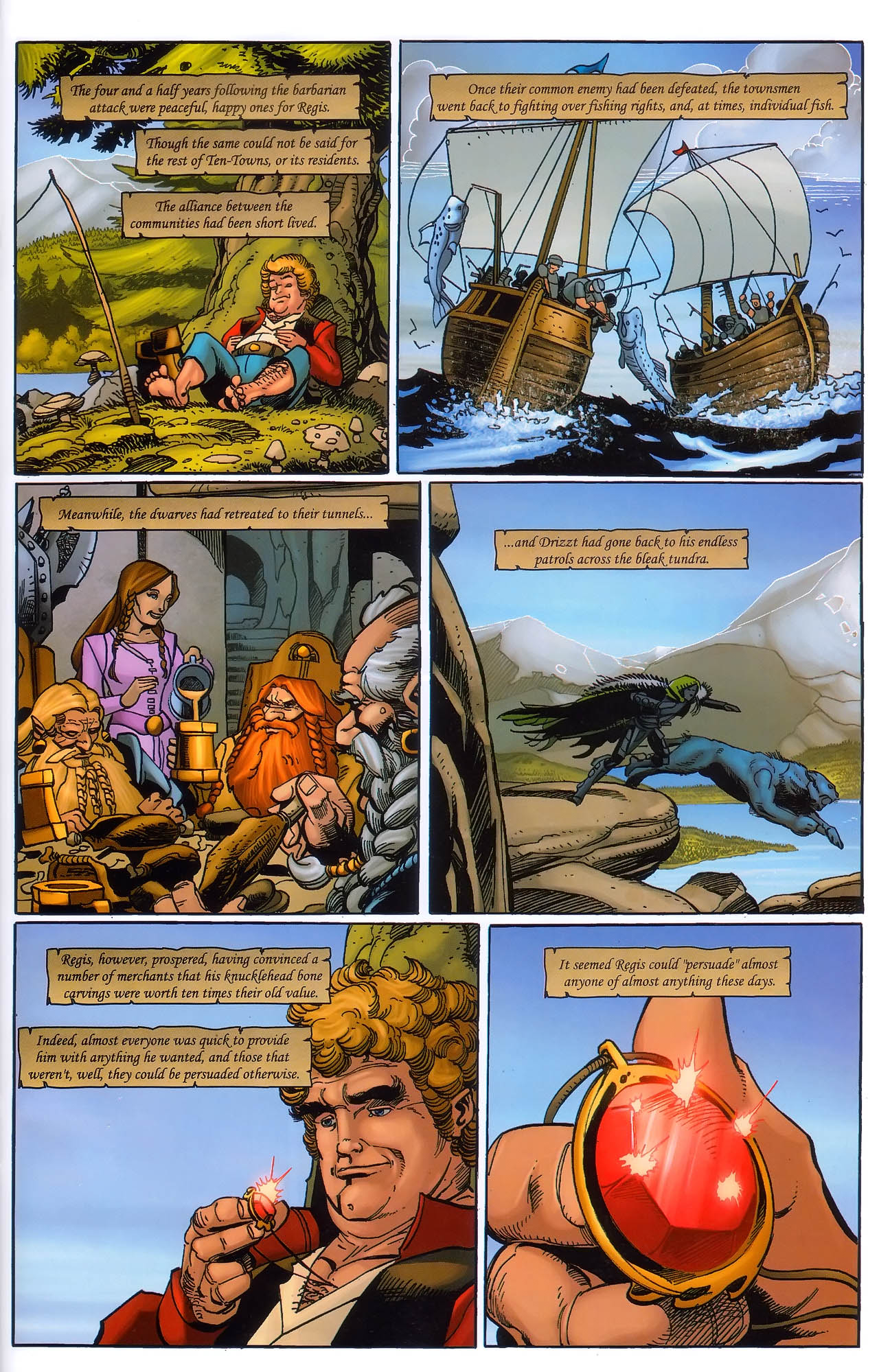 Read online Forgotten Realms: The Crystal Shard comic -  Issue #1 - 34