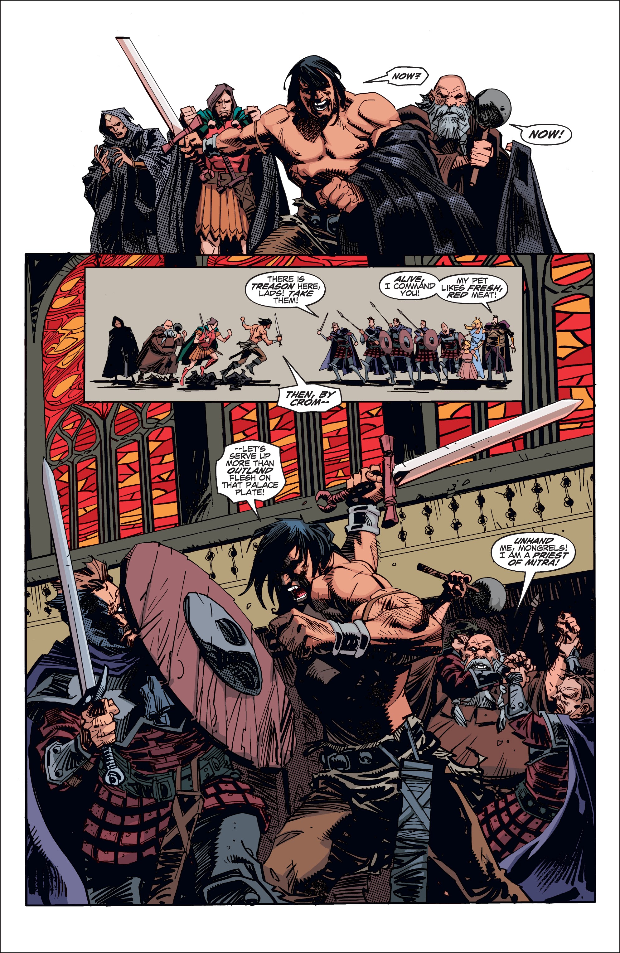Read online Conan Chronicles Epic Collection comic -  Issue # TPB Horrors Beneath the Stones (Part 3) - 12
