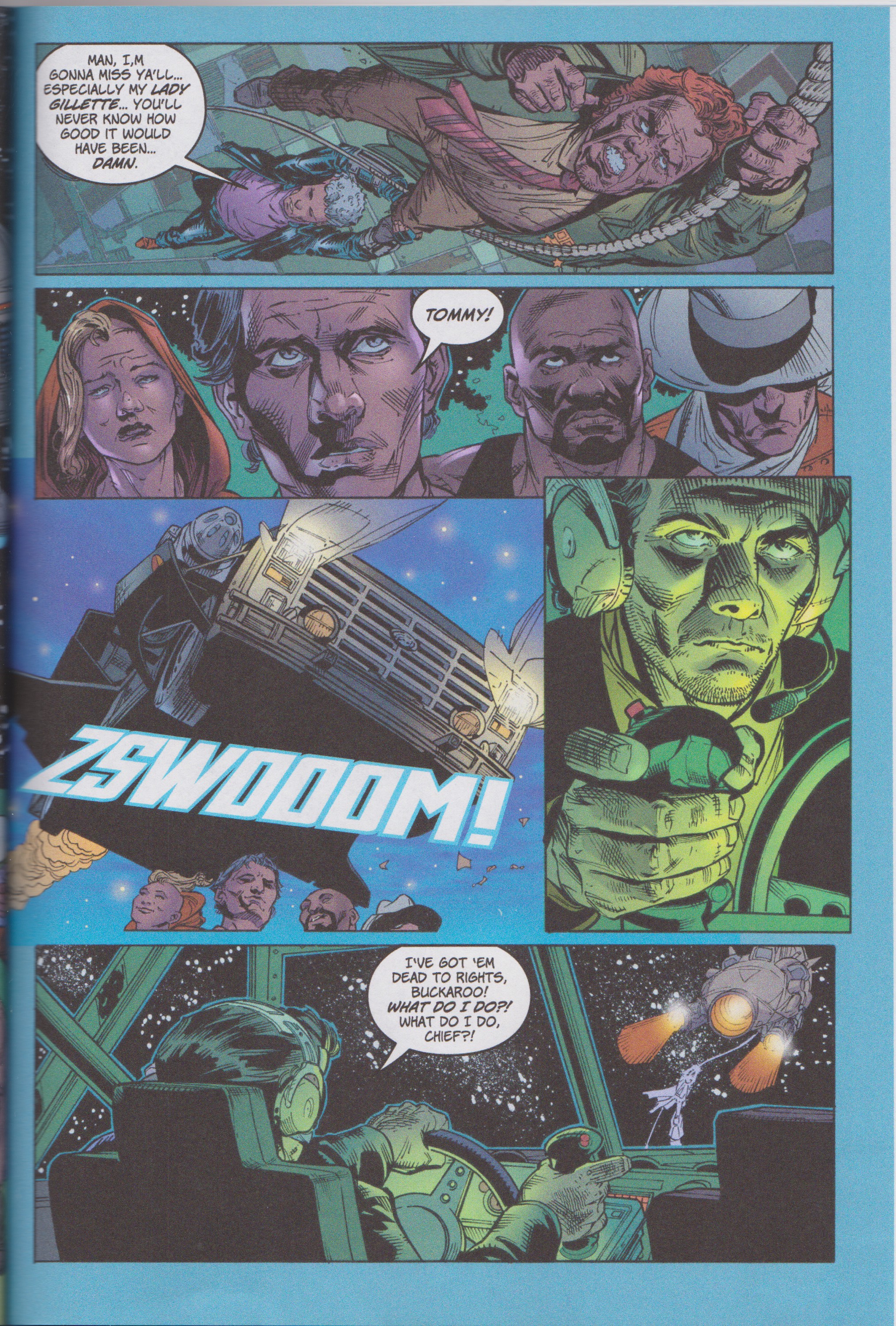 Read online Buckaroo Banzai: Return of the Screw (2007) comic -  Issue # TPB - 77