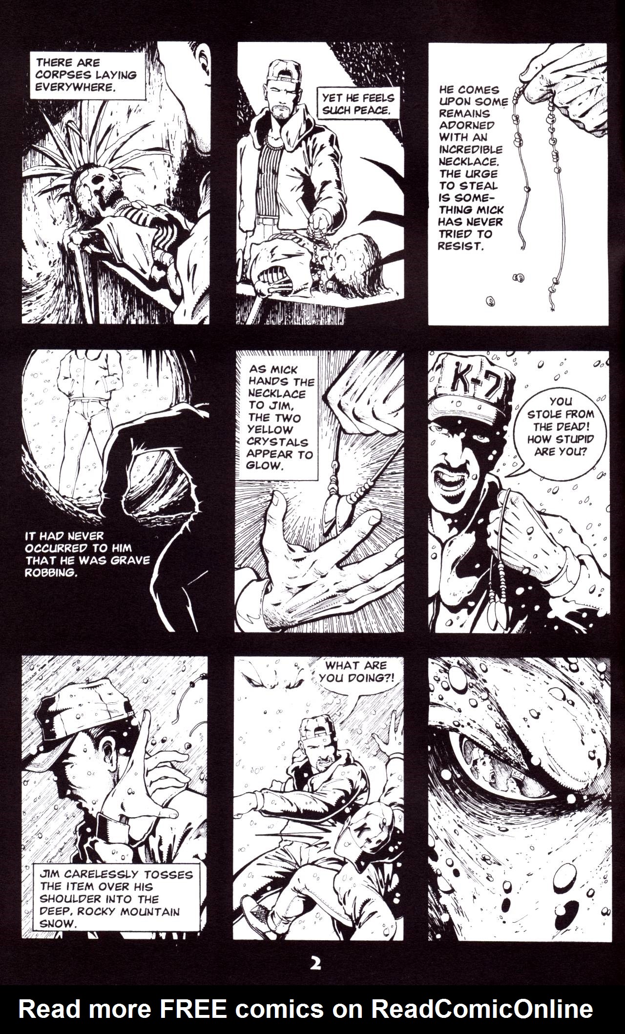 Read online Snowman comic -  Issue #1 - 4