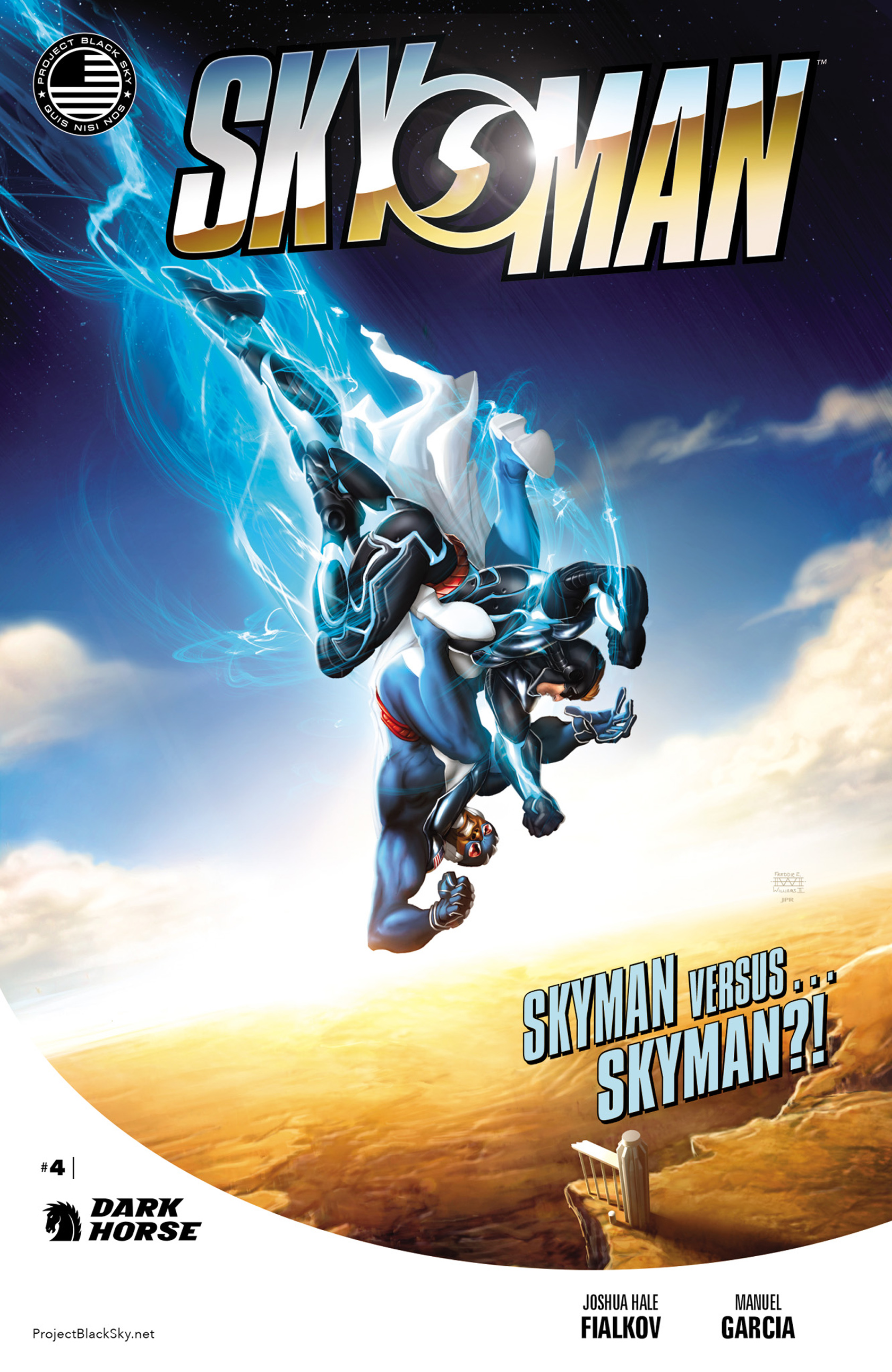 Read online Skyman comic -  Issue #4 - 1