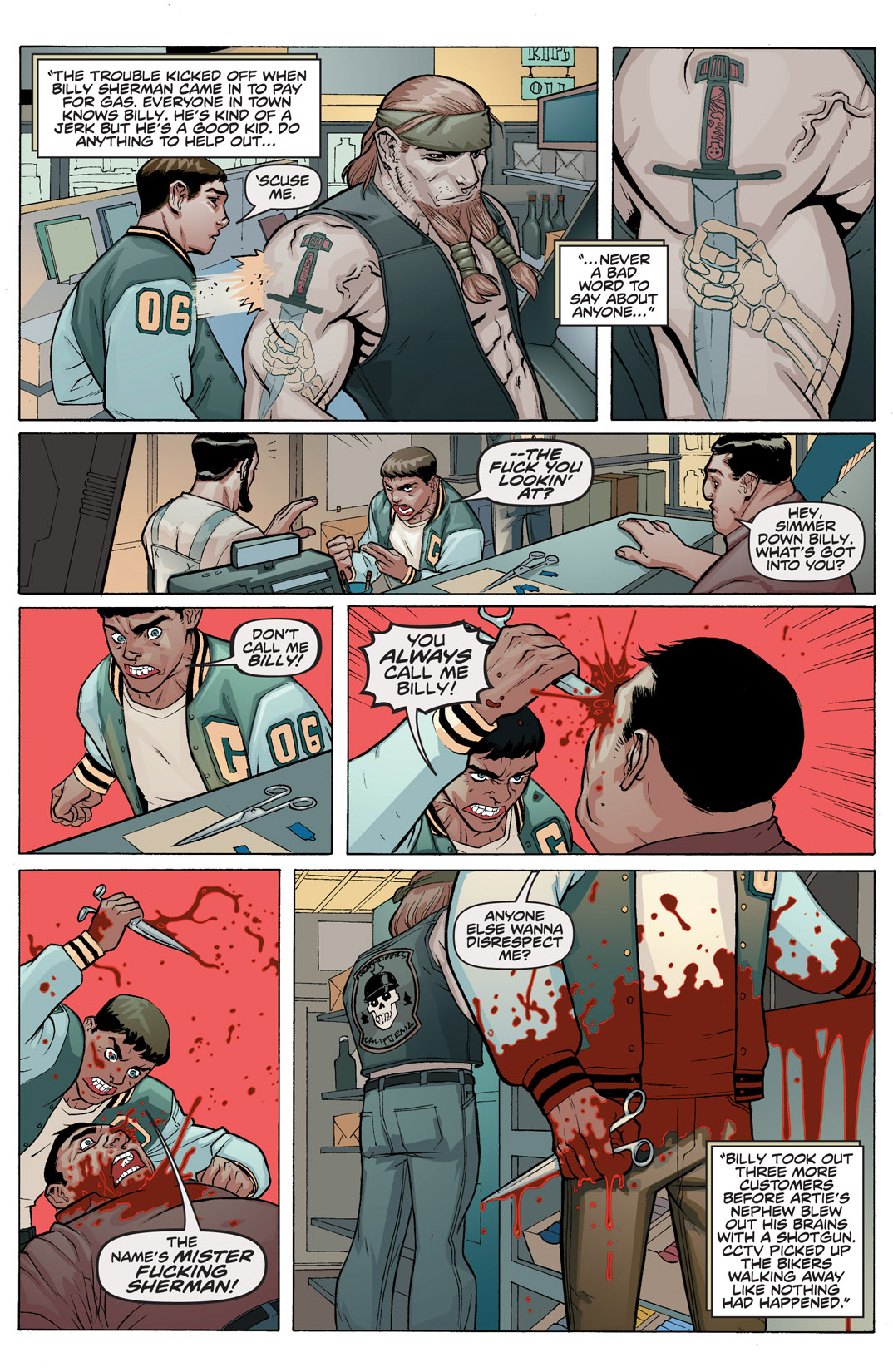 Read online The Darkness: Four Horsemen comic -  Issue #1 - 14
