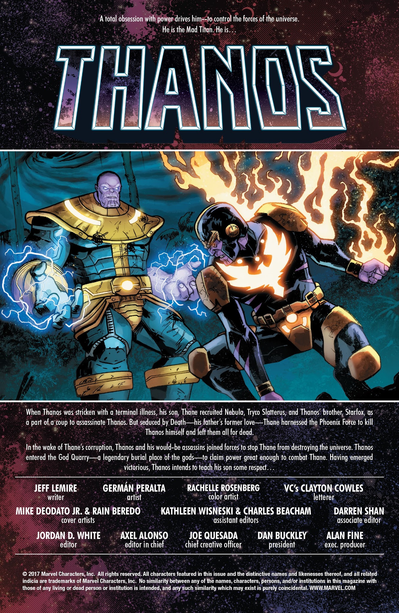 Read online Thanos (2016) comic -  Issue #11 - 2