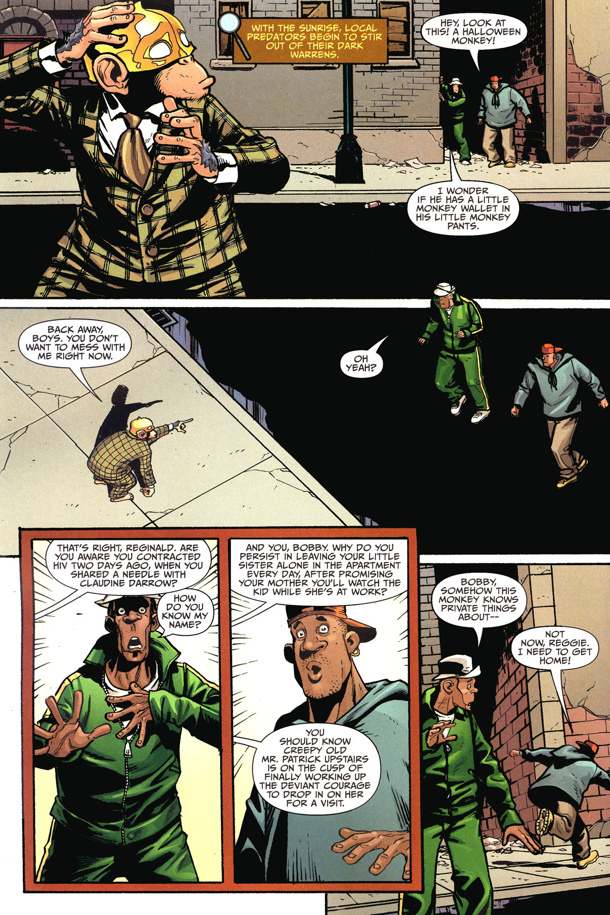 Read online The Helmet of Fate: Detective Chimp comic -  Issue # Full - 14