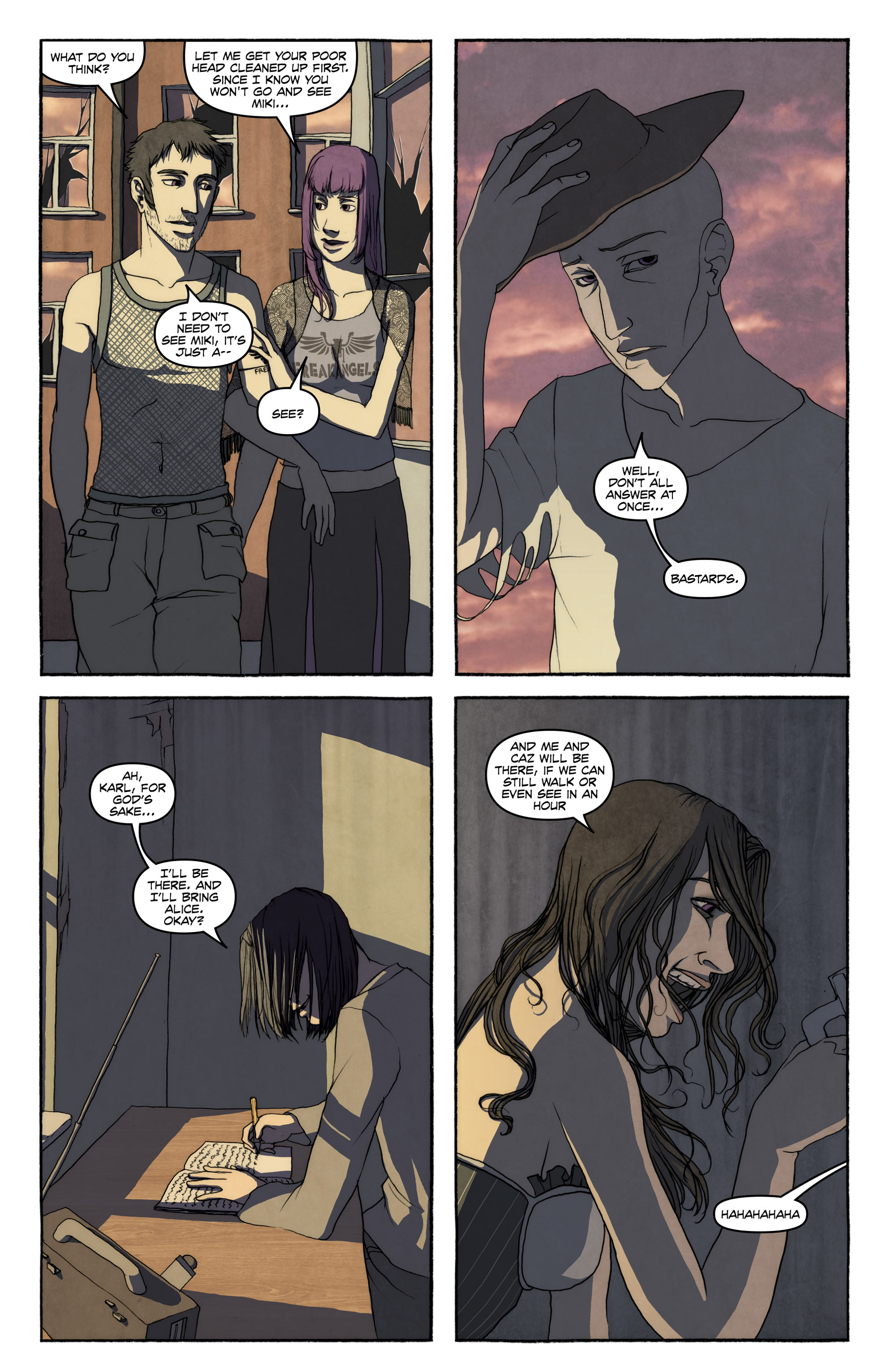 Read online FreakAngels comic -  Issue #2 - 18