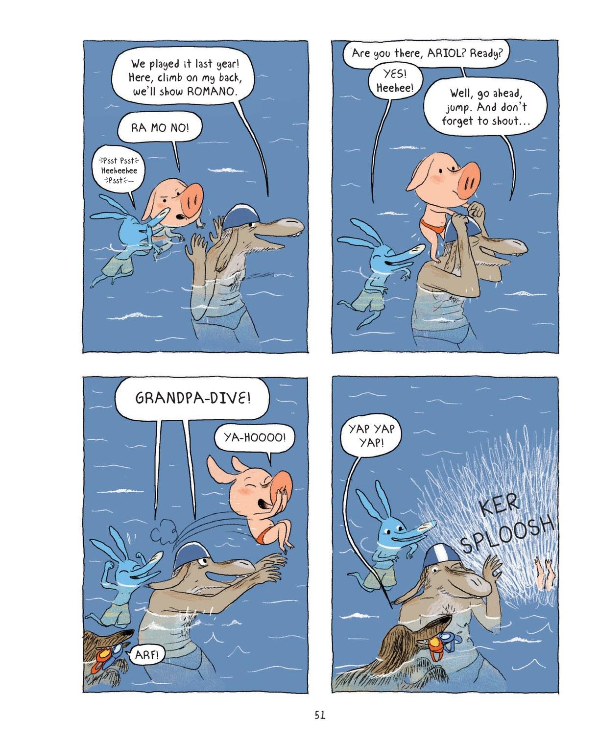 Read online Ariol comic -  Issue # TPB 3 - 53