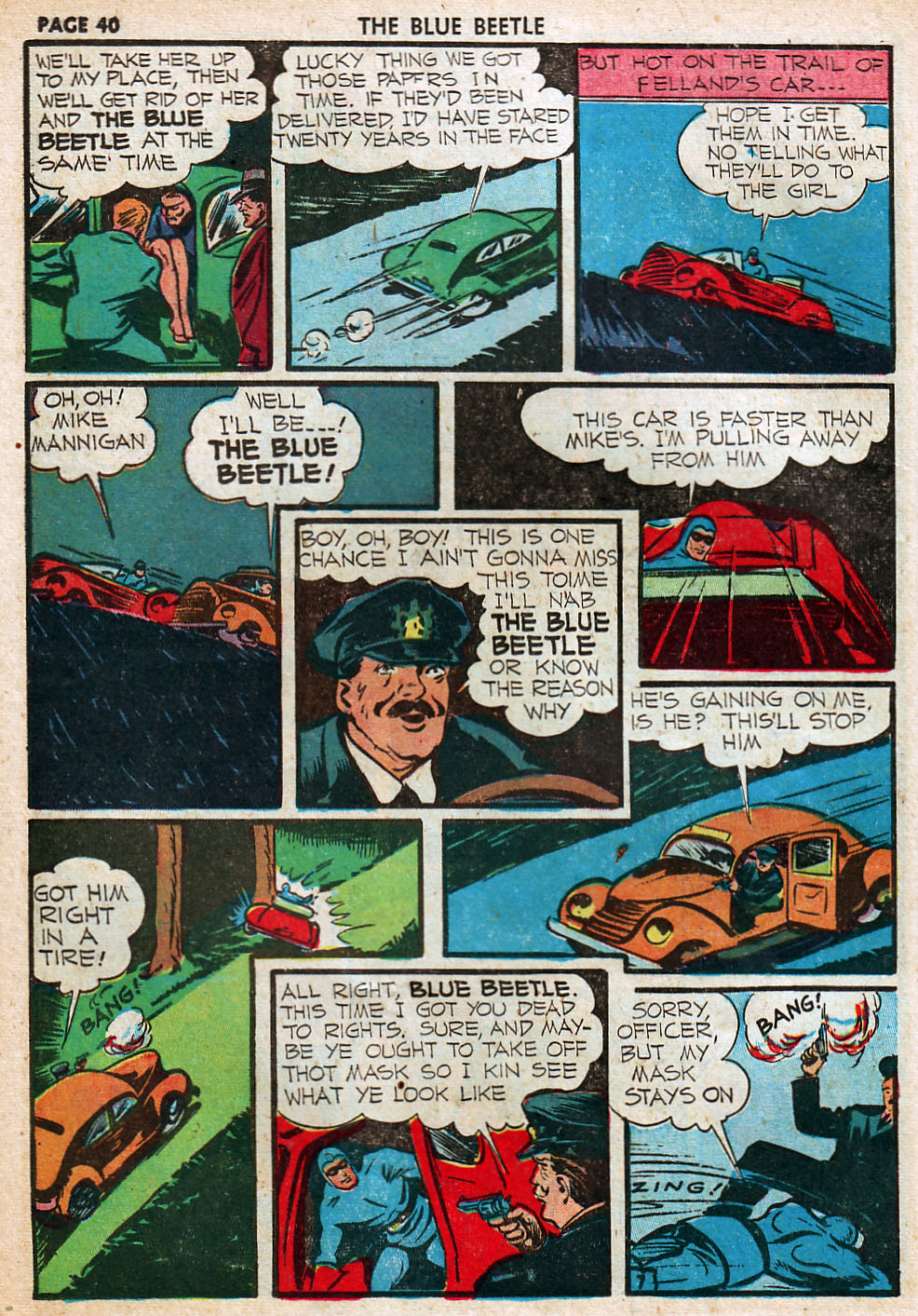 Read online The Blue Beetle comic -  Issue #11 - 42