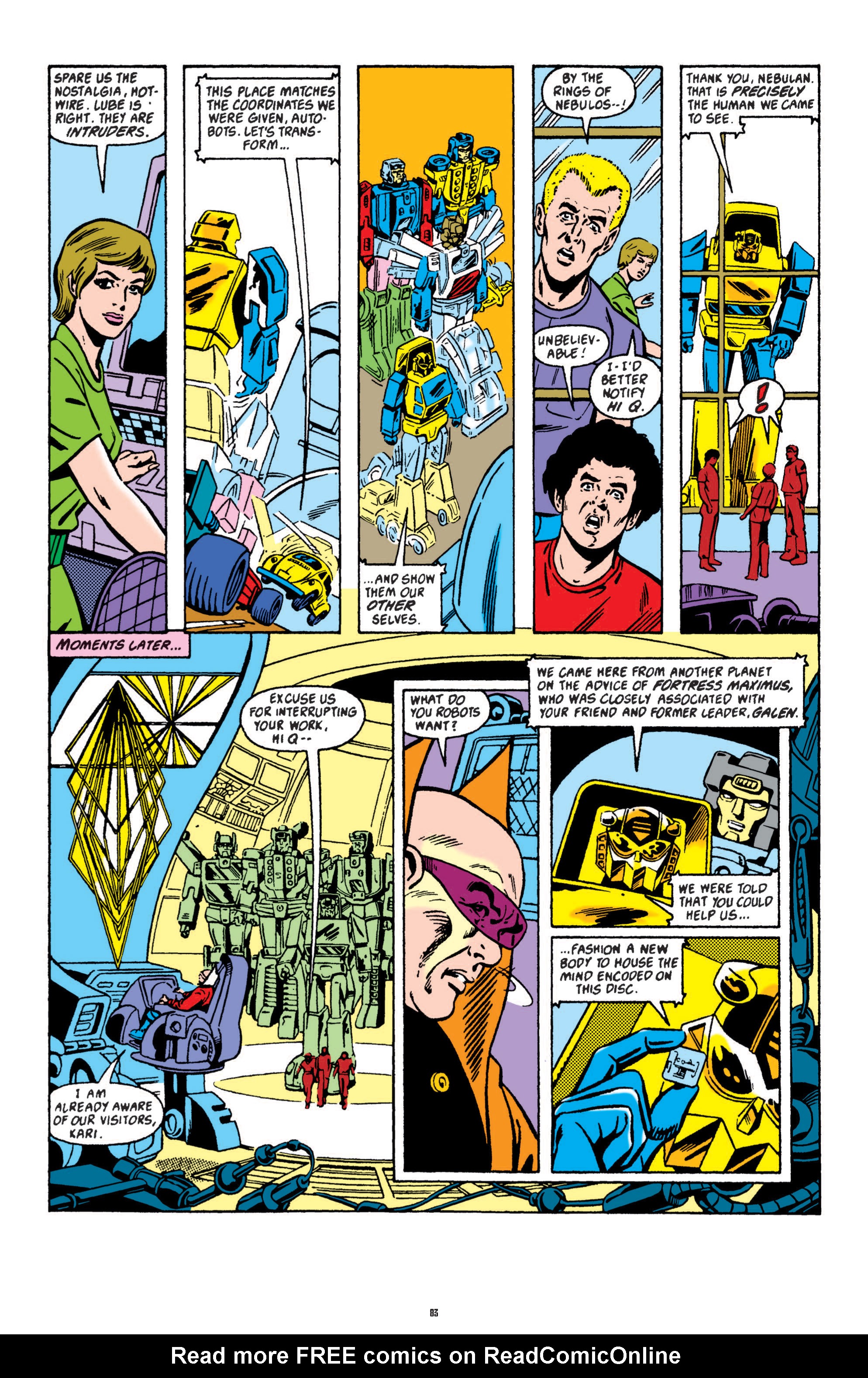 Read online The Transformers Classics comic -  Issue # TPB 4 - 84