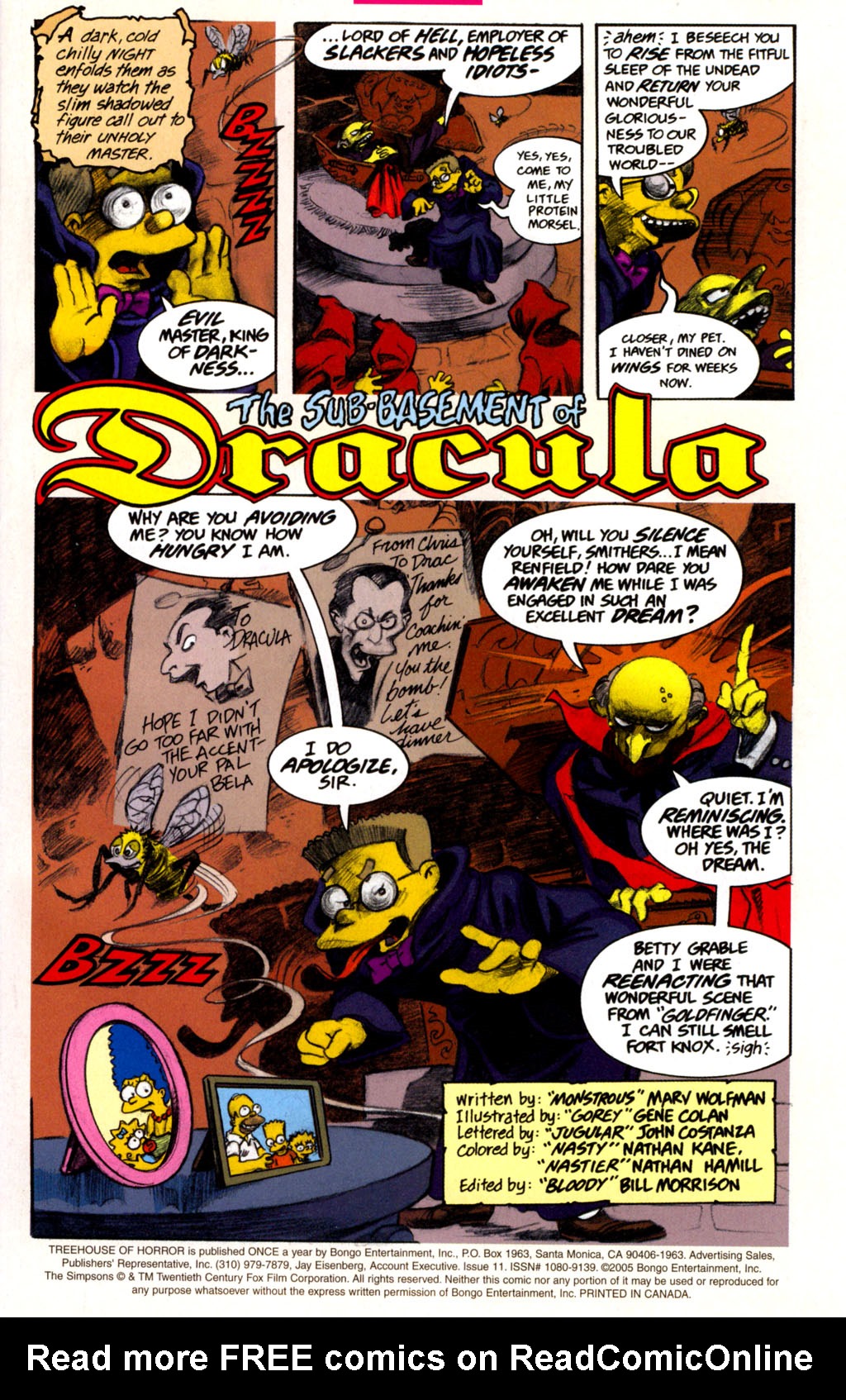 Read online Treehouse of Horror comic -  Issue #11 - 4