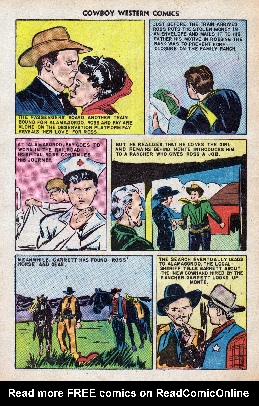 Read online Cowboy Western Comics (1948) comic -  Issue #24 - 6