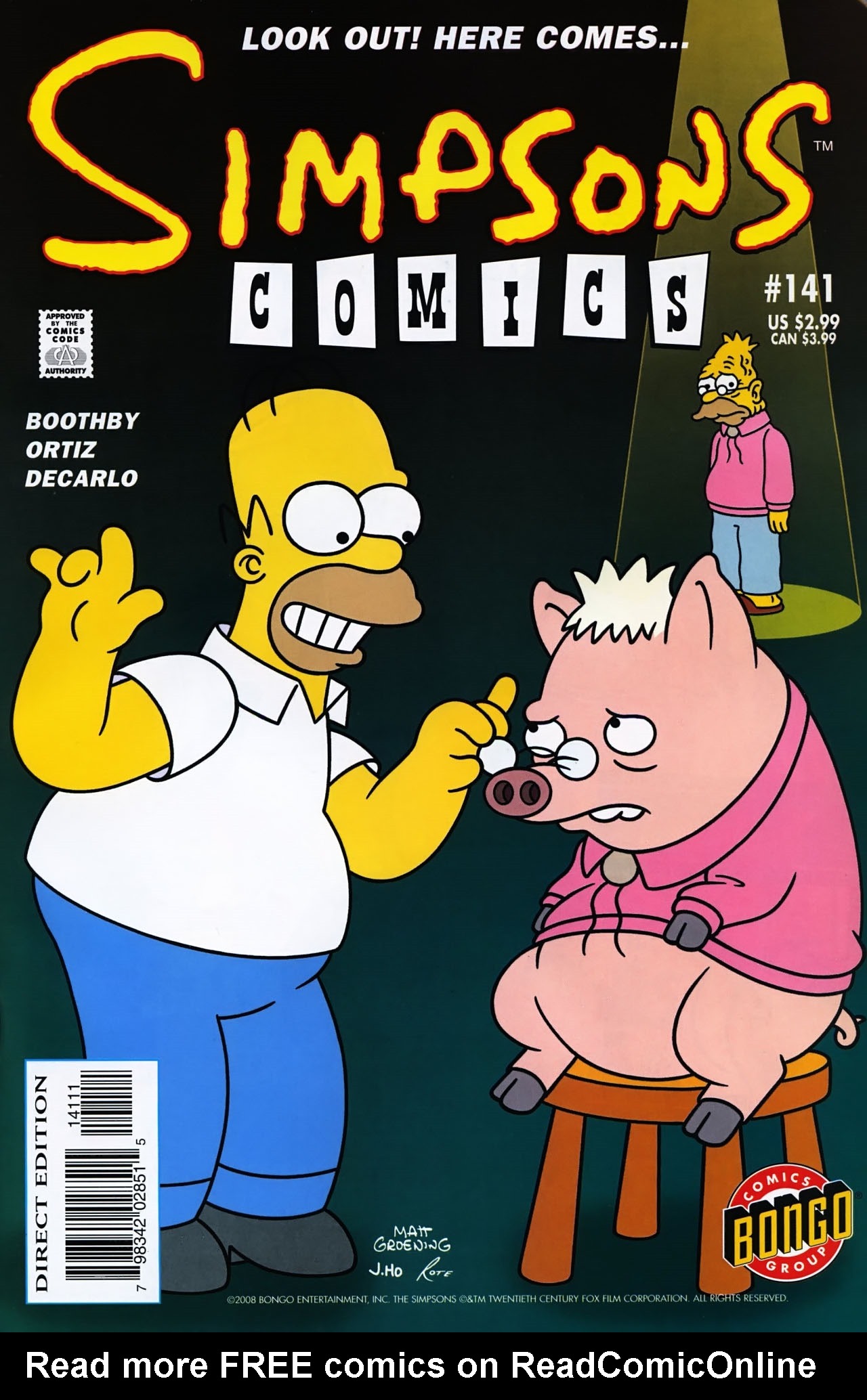 Read online Simpsons Comics comic -  Issue #141 - 1