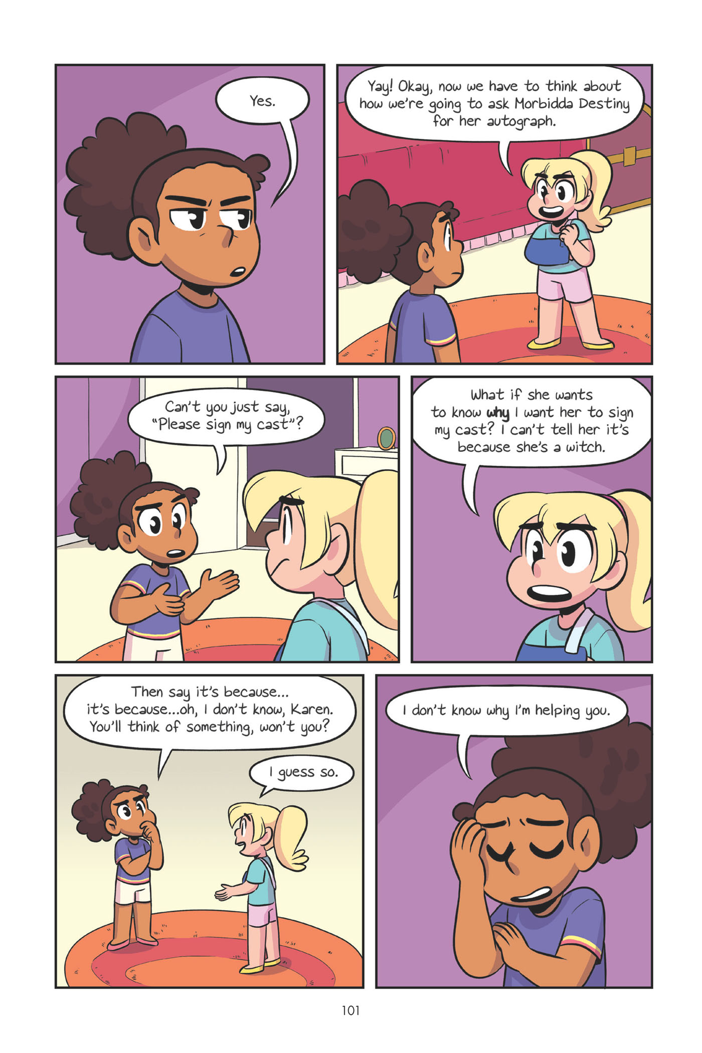 Read online Baby-Sitters Little Sister comic -  Issue #2 - 105