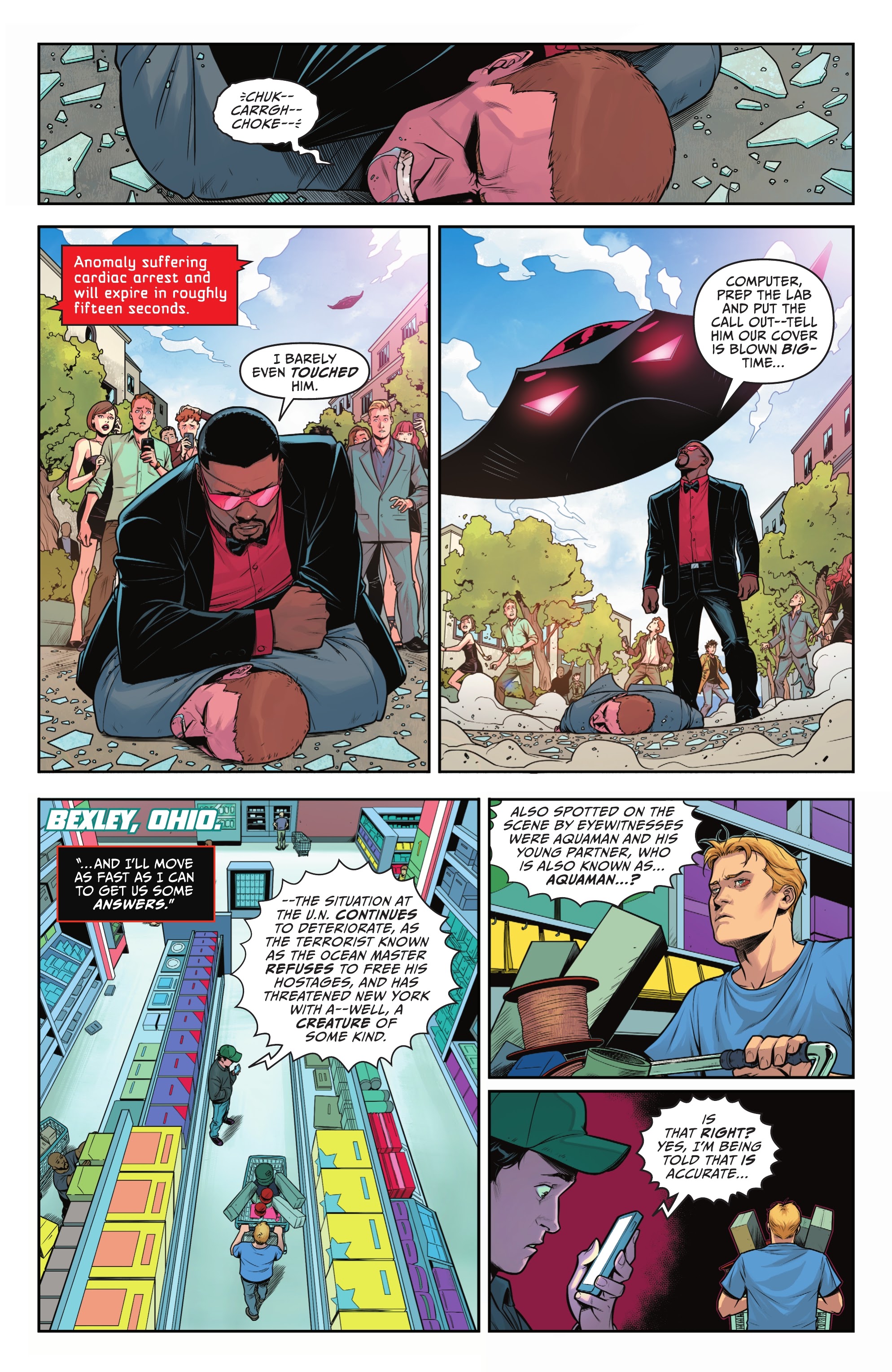 Read online Aquamen comic -  Issue #1 - 12