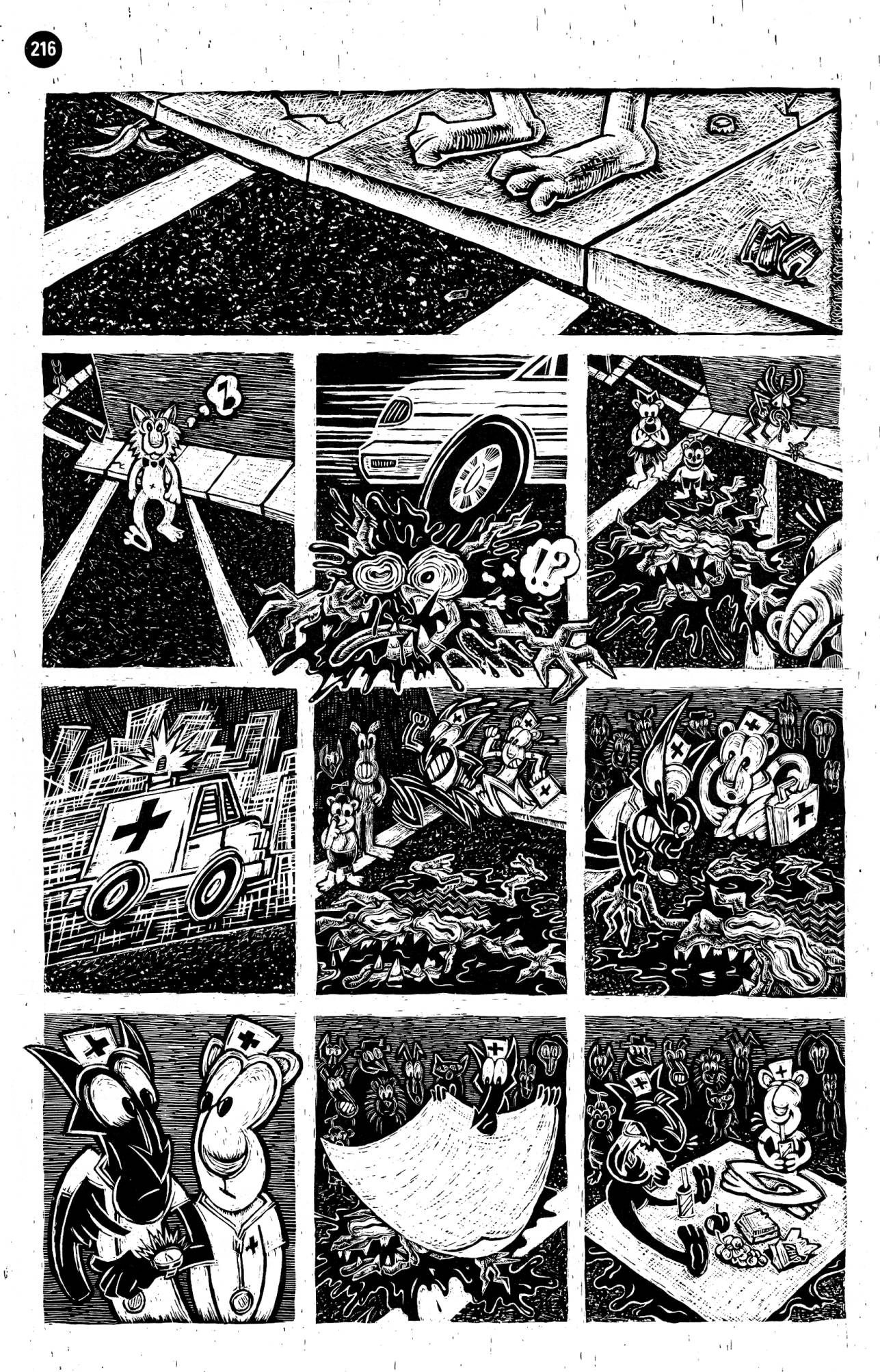 Read online Raw (1989) comic -  Issue # TPB 3 (Part 2) - 105