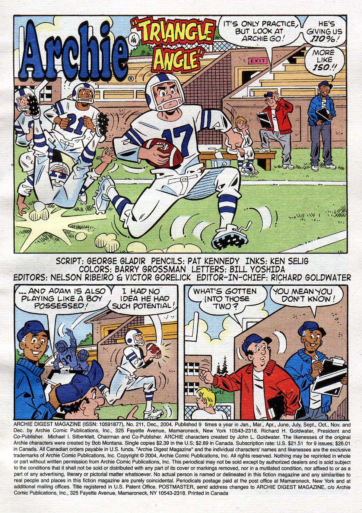 Read online Archie Digest Magazine comic -  Issue #211 - 3