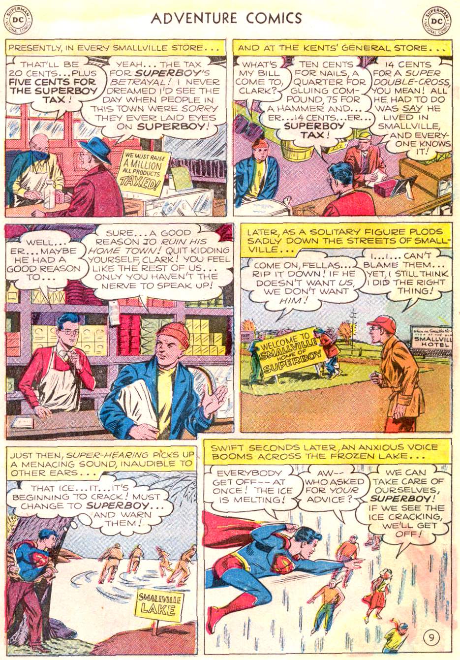 Read online Adventure Comics (1938) comic -  Issue #166 - 10