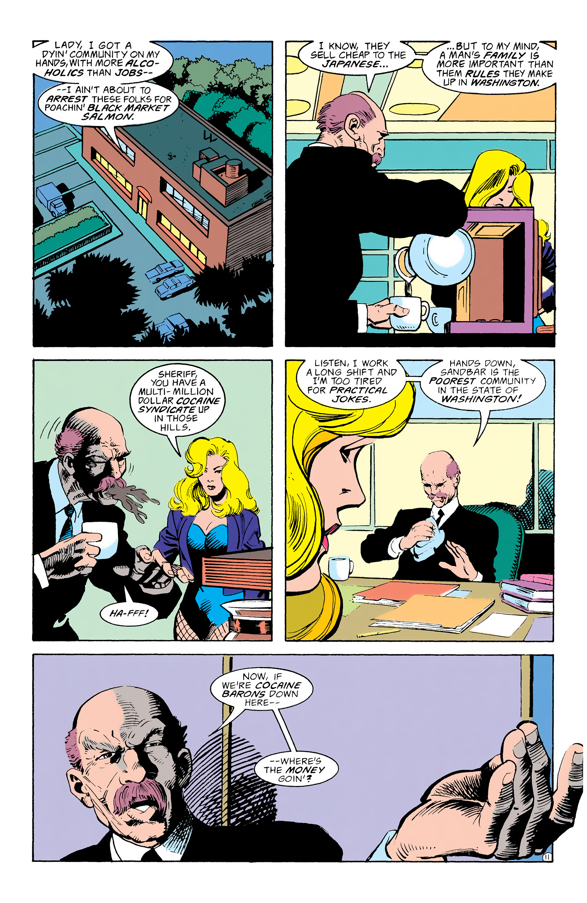 Read online Black Canary (1991) comic -  Issue #4 - 12