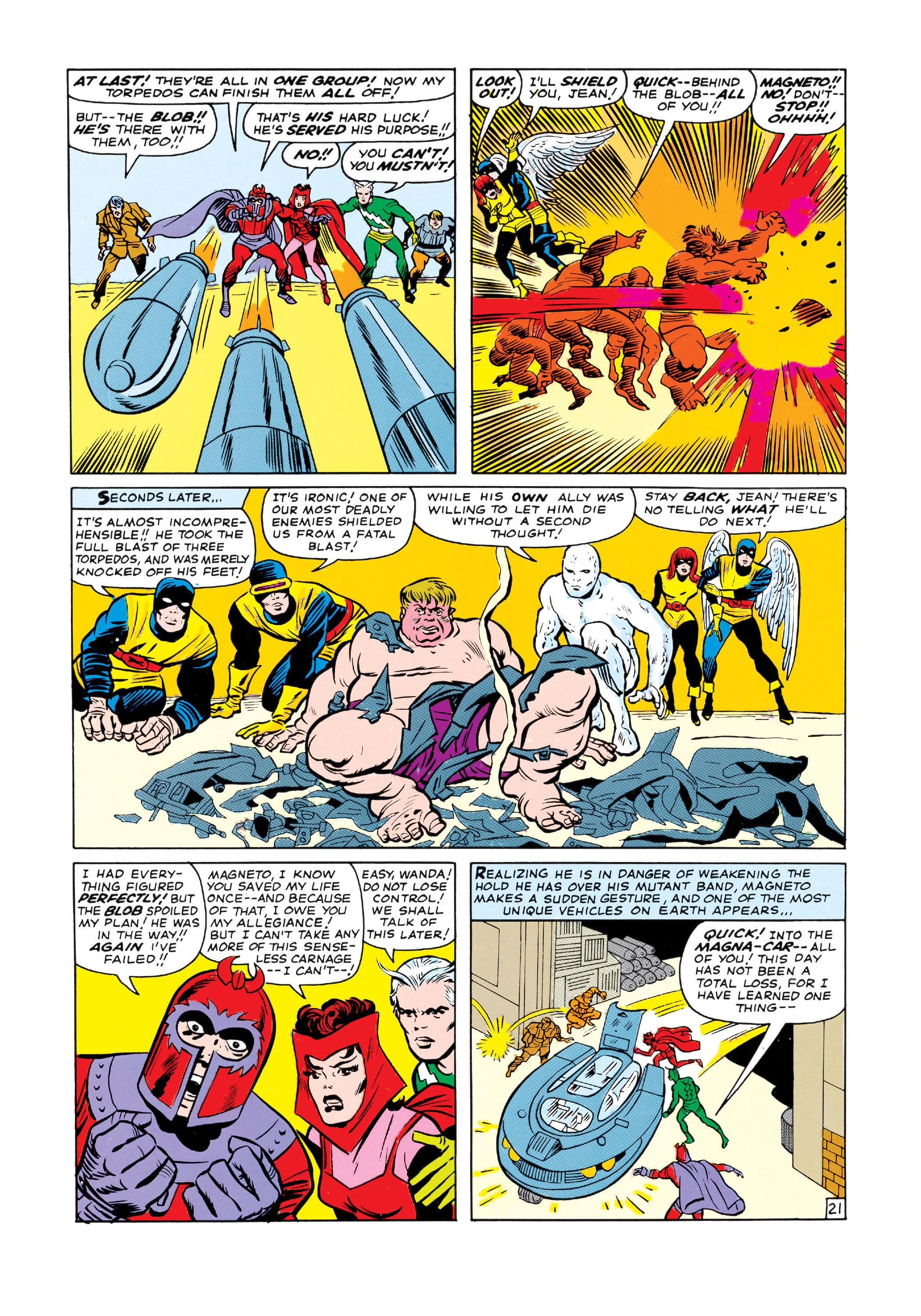 Read online Uncanny X-Men (1963) comic -  Issue #7 - 22