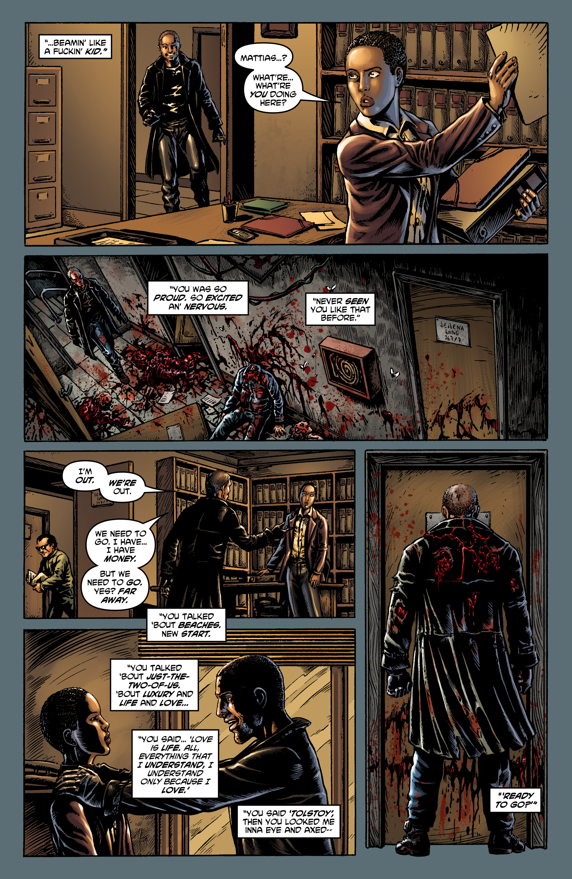 Read online Crossed: Badlands comic -  Issue #20 - 10