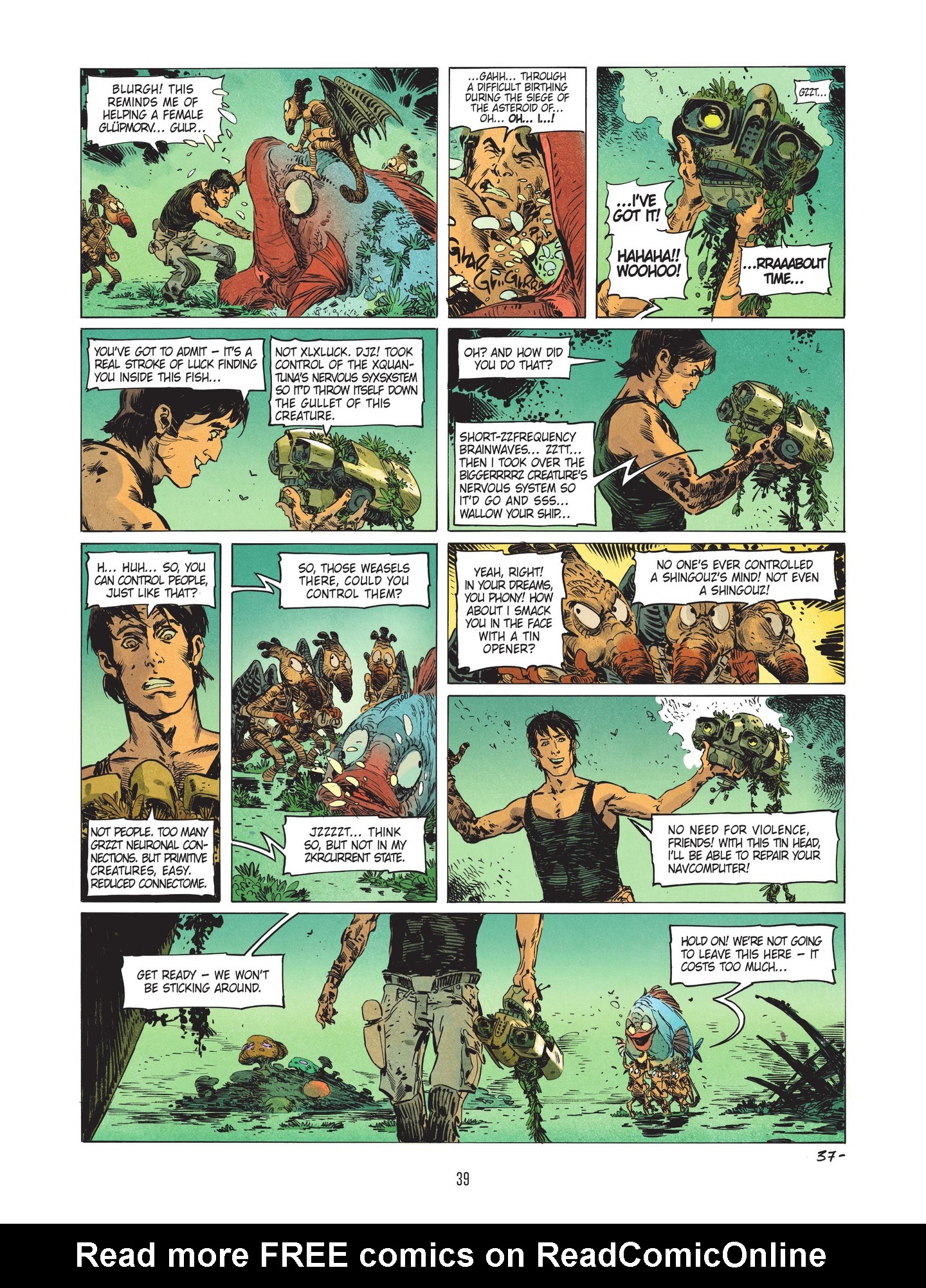 Read online Valerian and Laureline: Shingouzlooz Inc comic -  Issue # Full - 39