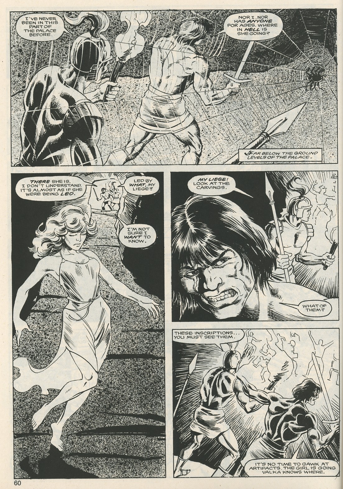Read online The Savage Sword Of Conan comic -  Issue #124 - 60