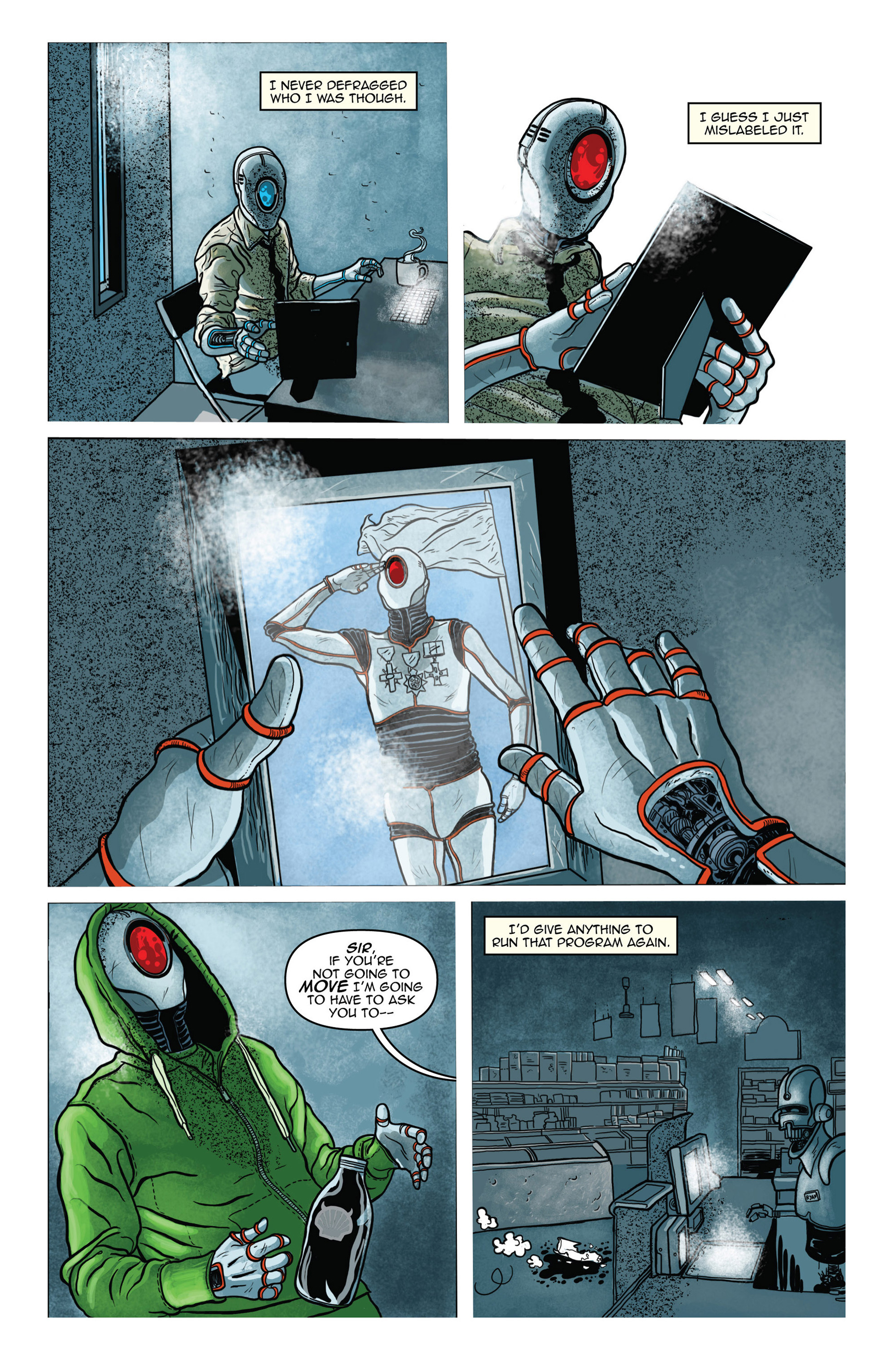 Read online D4VE comic -  Issue #1 - 9