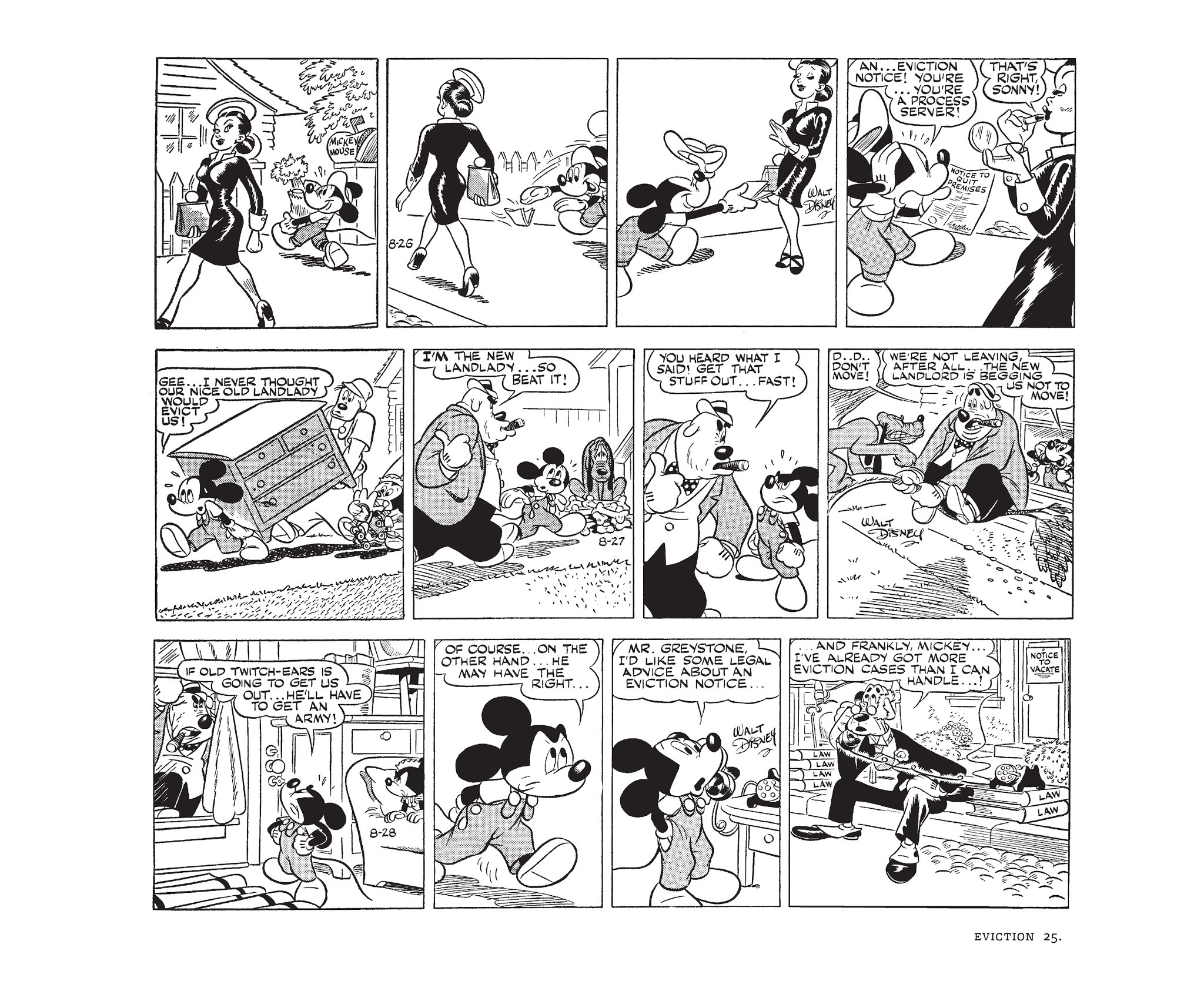 Read online Walt Disney's Mickey Mouse by Floyd Gottfredson comic -  Issue # TPB 9 (Part 1) - 25